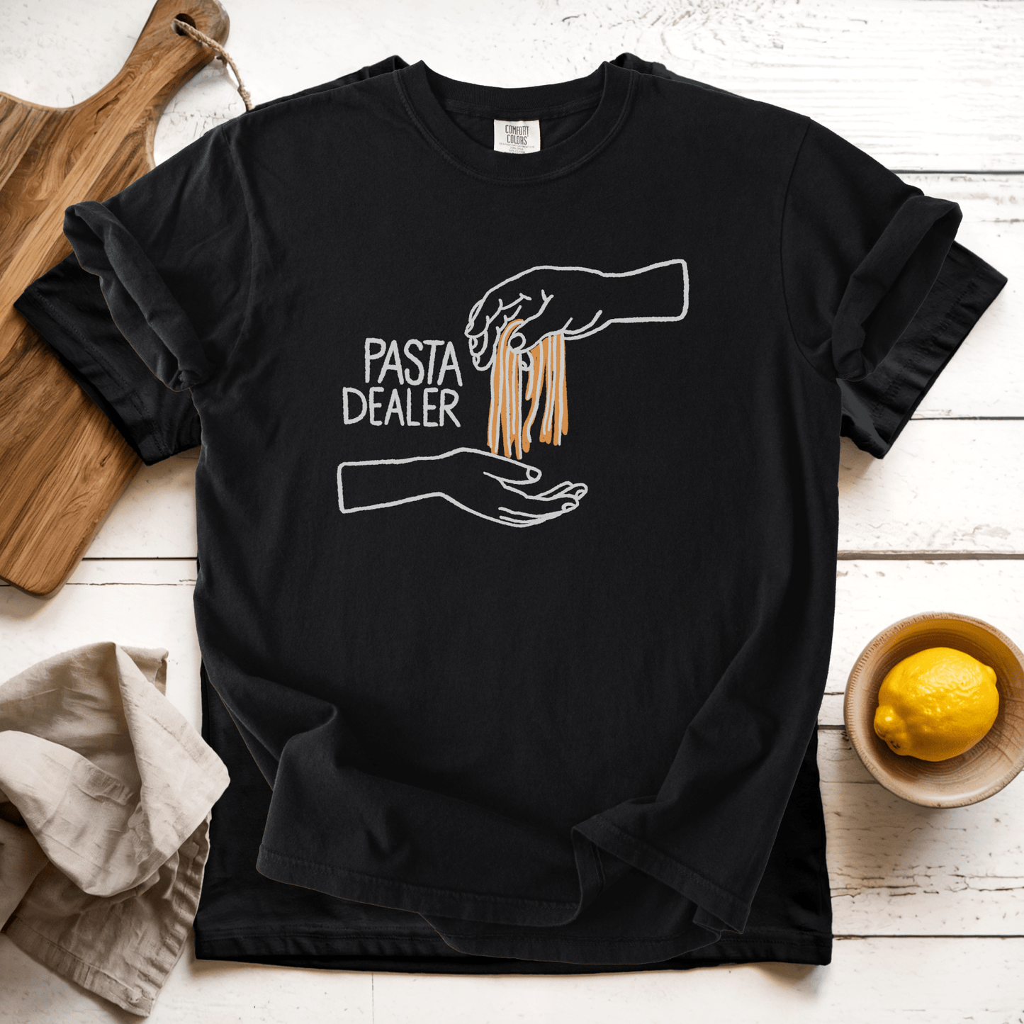 T-Shirt Black / S Pasta Dealer