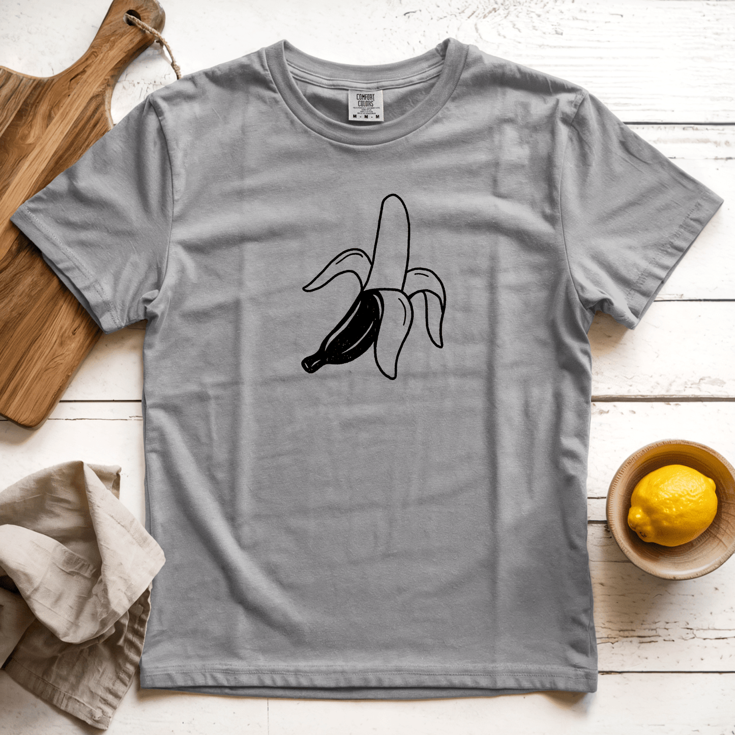 T-Shirt Grey / S Peeled Banana