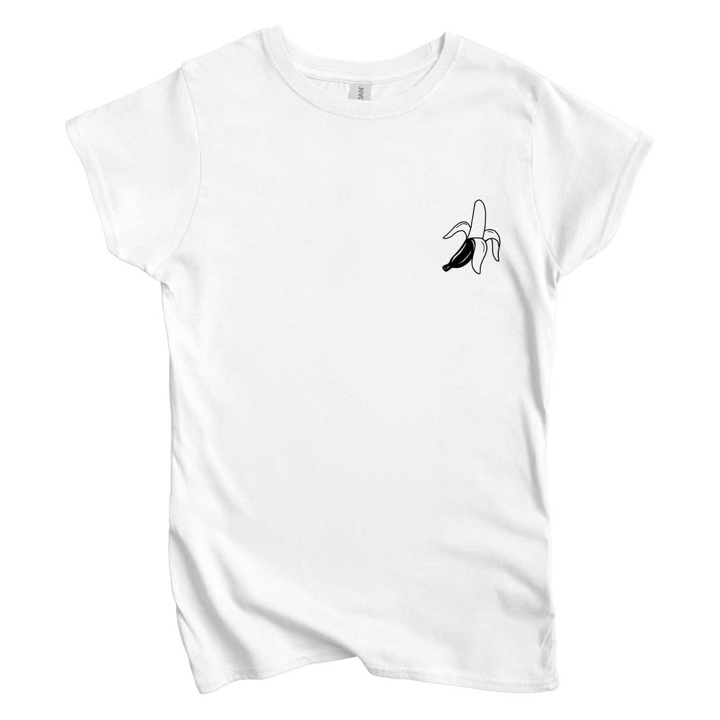 T-Shirt S / White Peeled Banana Women's Tee