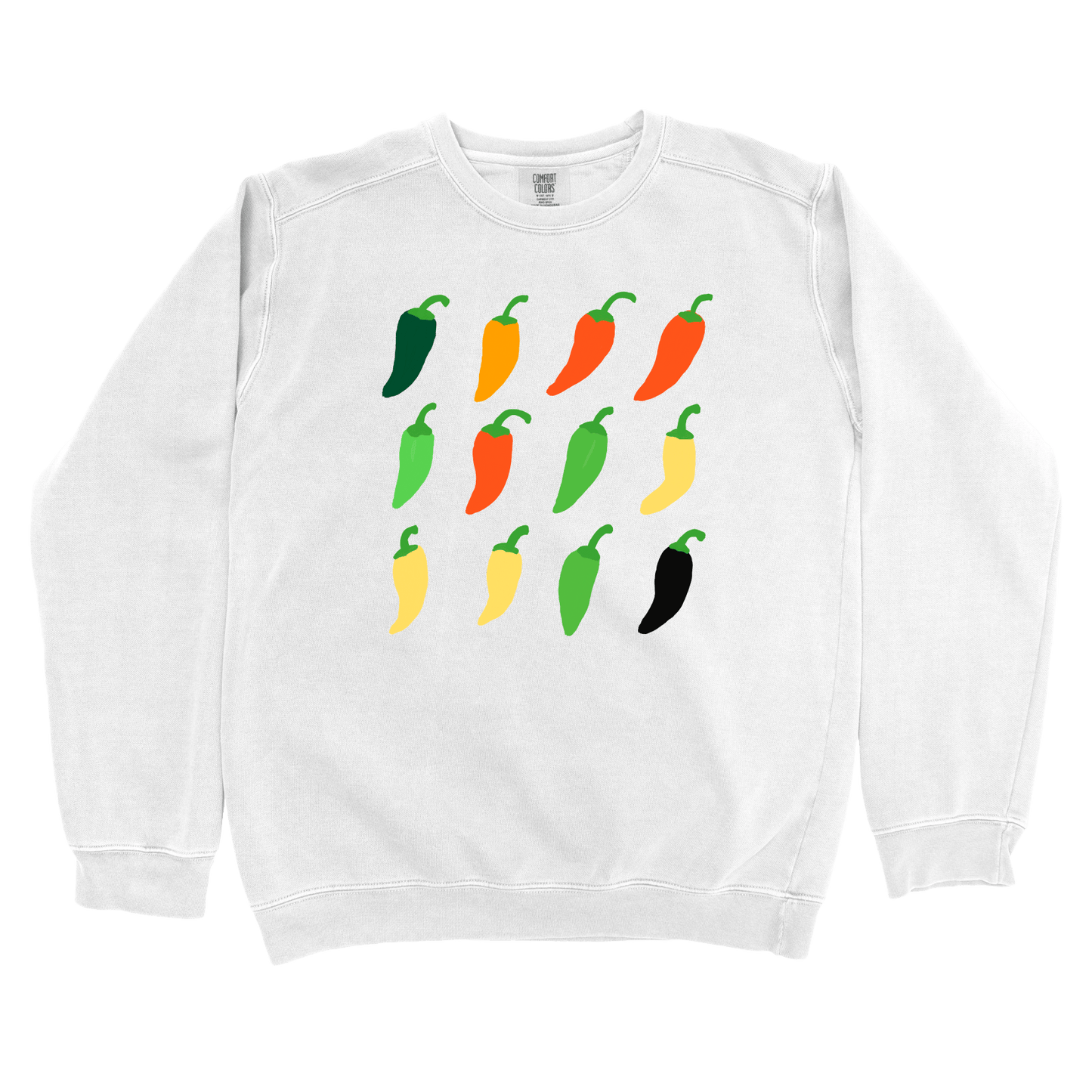 Sweatshirt White / S Pepper Grid Sweatshirt