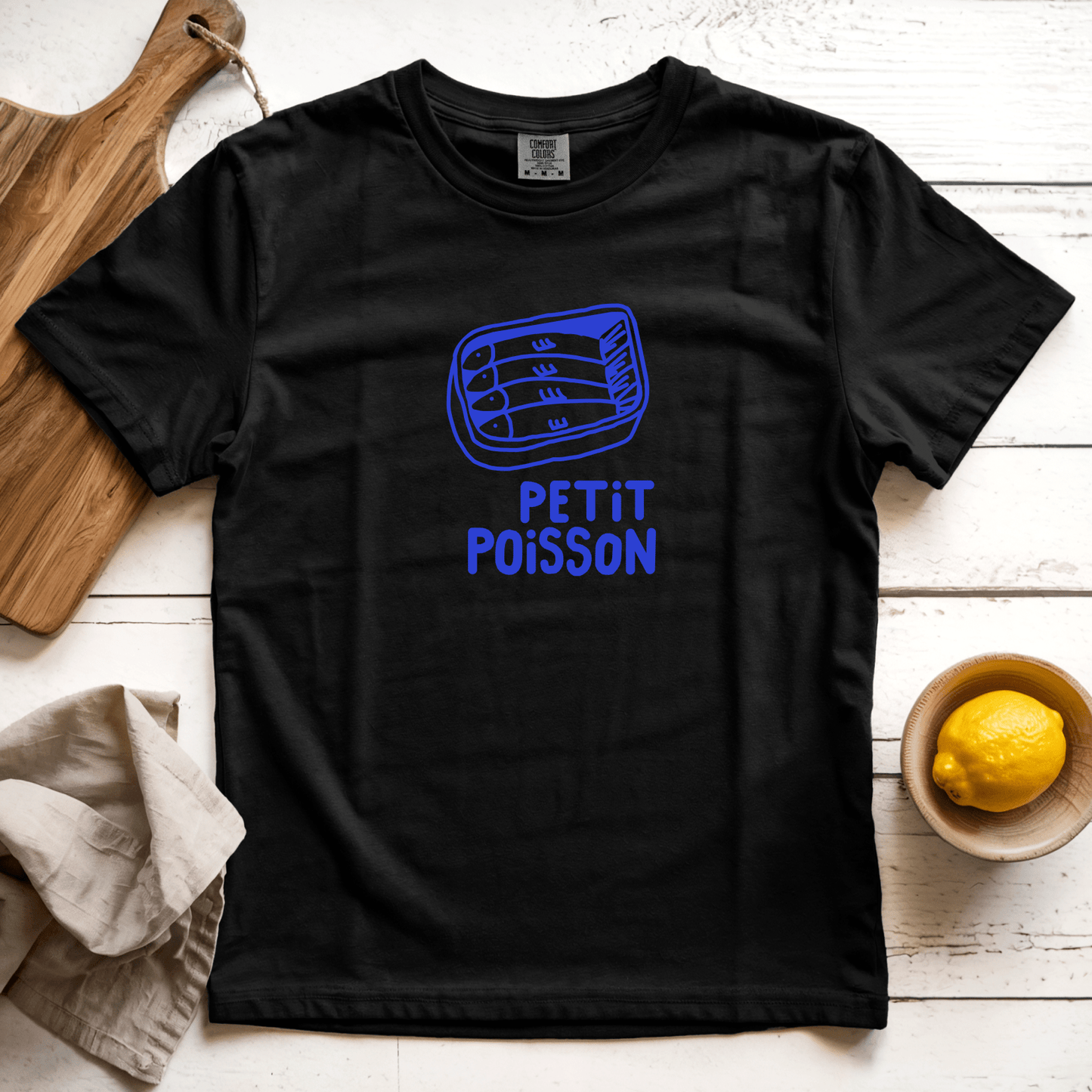 T-Shirt Black / S Petit Poisson: Longoland