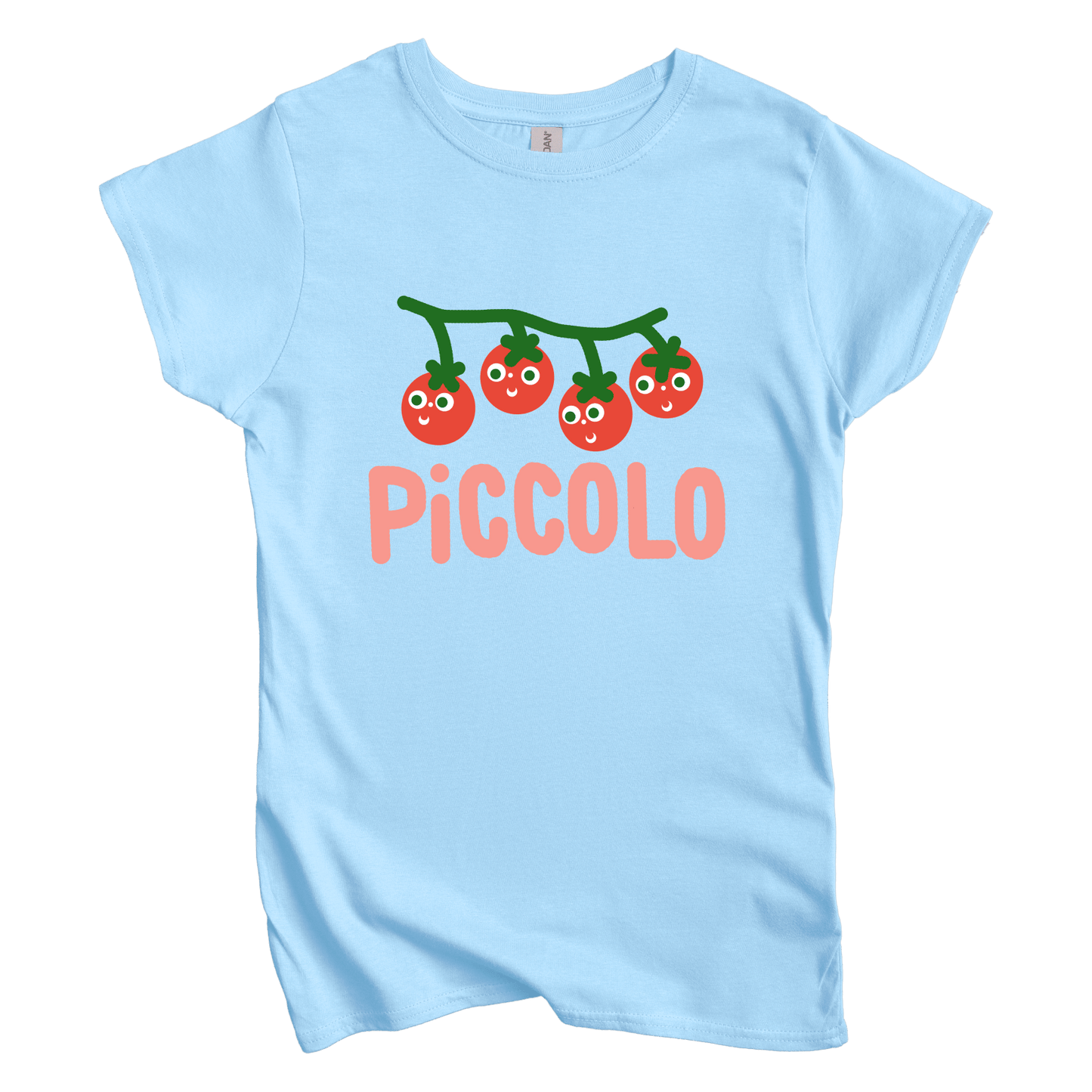 T-Shirt S / Light Blue Piccolo: Longoland Women's Tee
