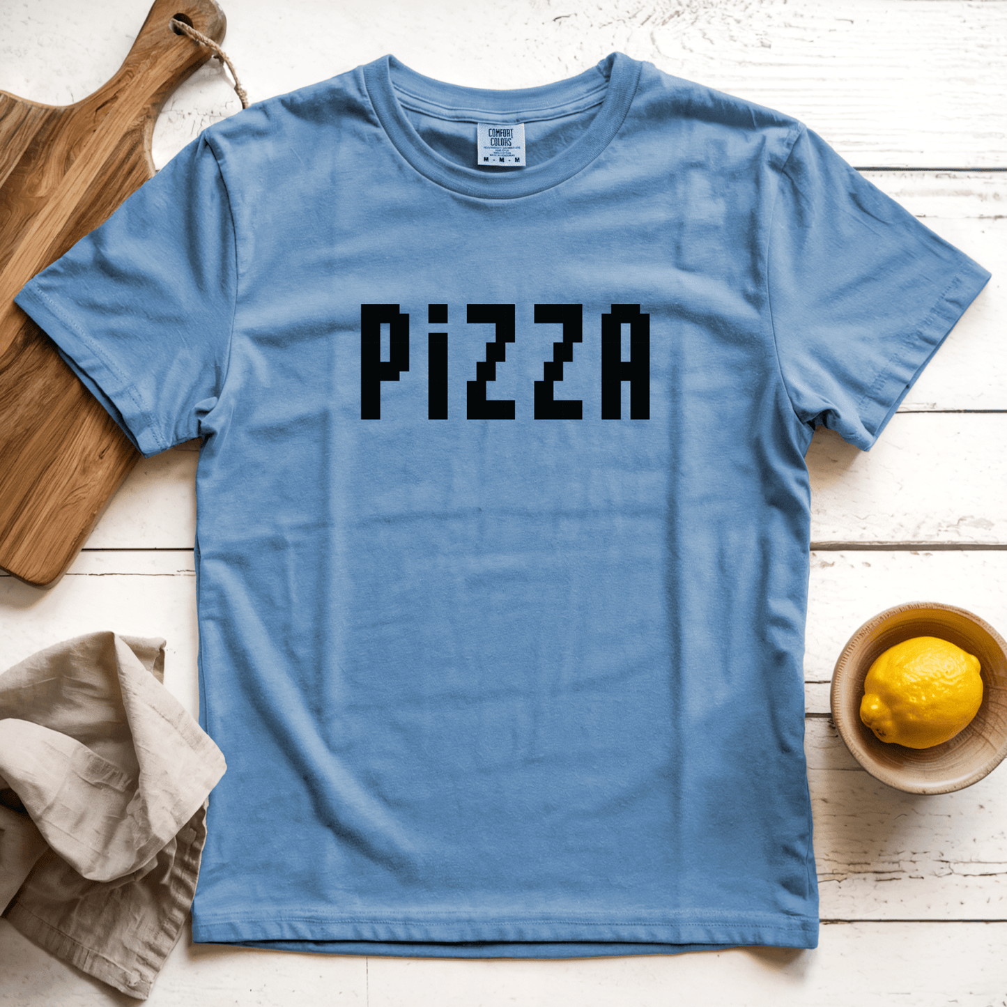 T-Shirt Blue Jean / S Pizza