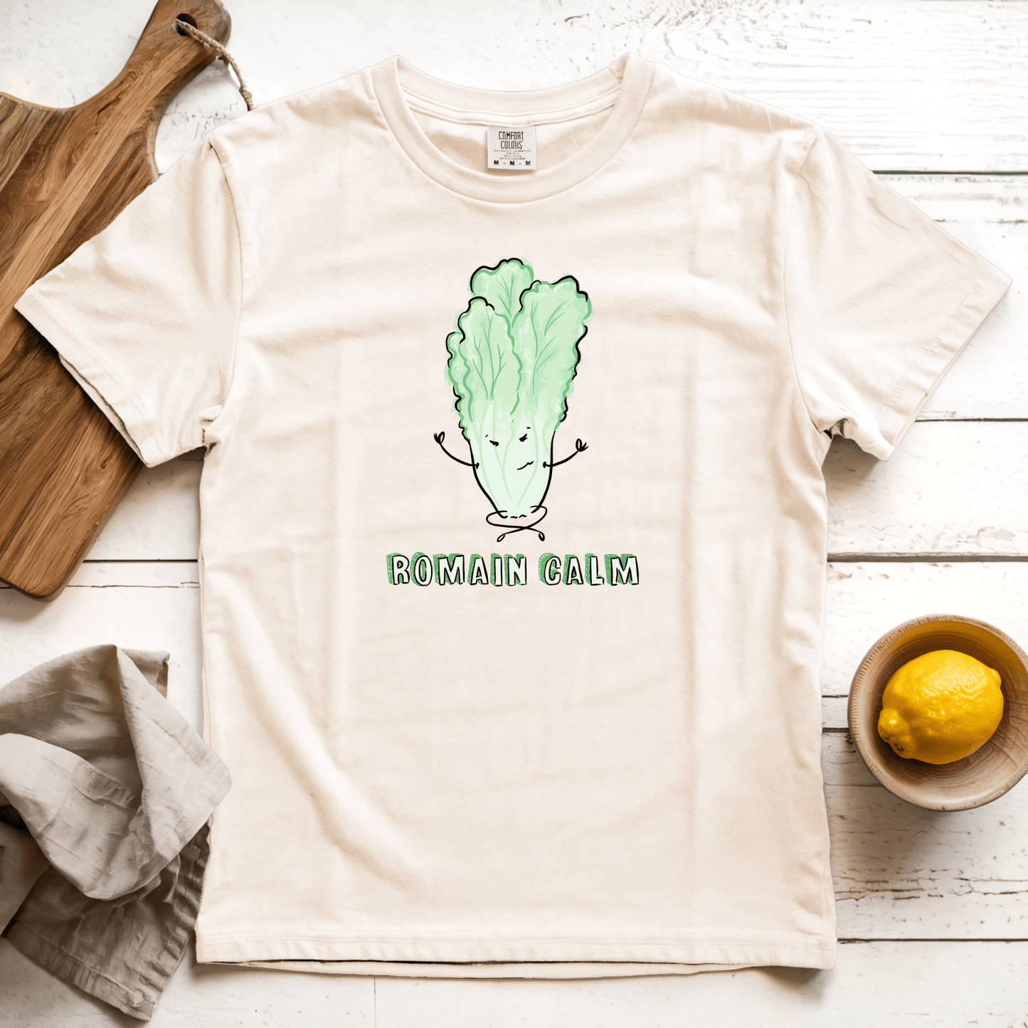 T-Shirt Ivory / S Romaine Calm: Micro Barbi