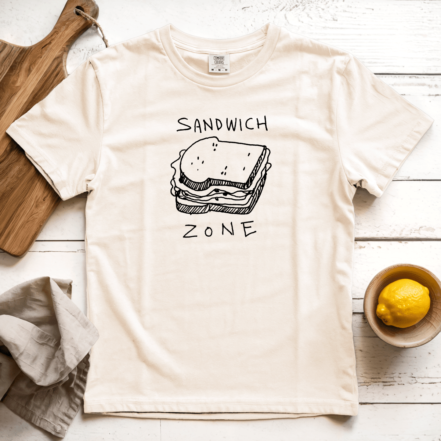 T-Shirt Ivory / S Sandwich Zone: Longoland