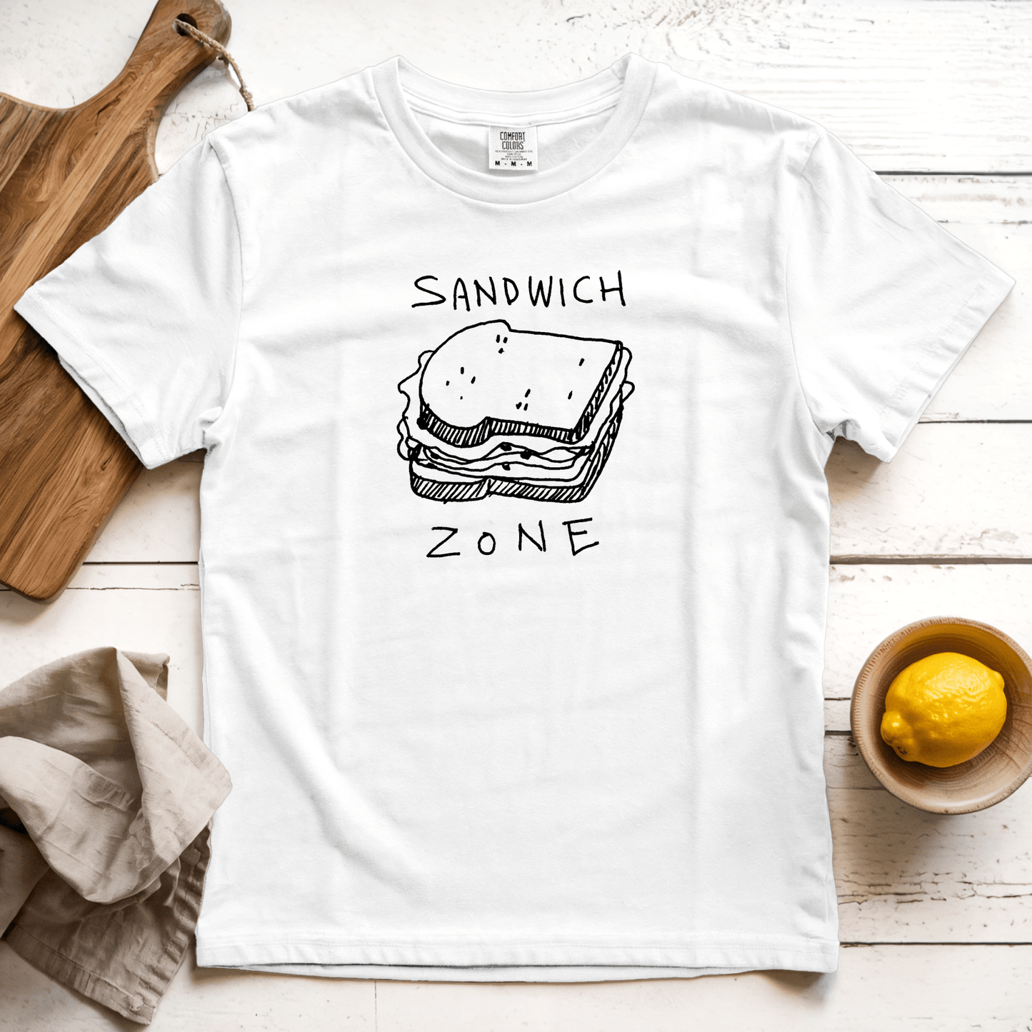 T-Shirt White / S Sandwich Zone: Longoland