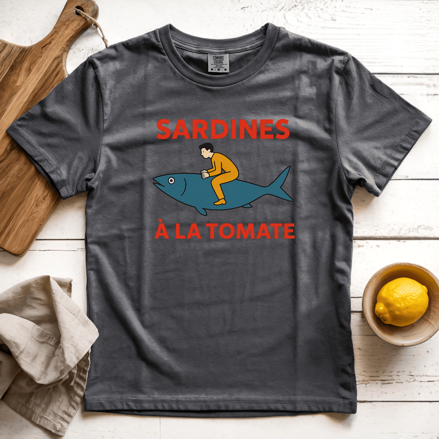 T-Shirt Pepper / S Sardines a la Tomate
