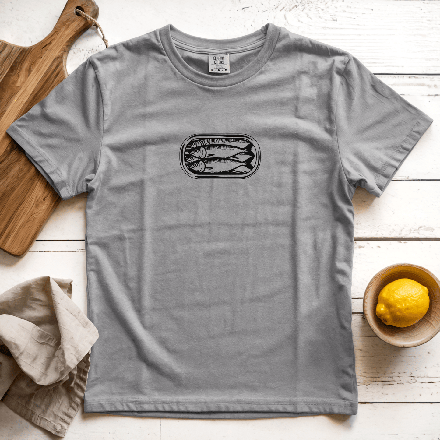 T-Shirt Grey / S Sardines in a Can