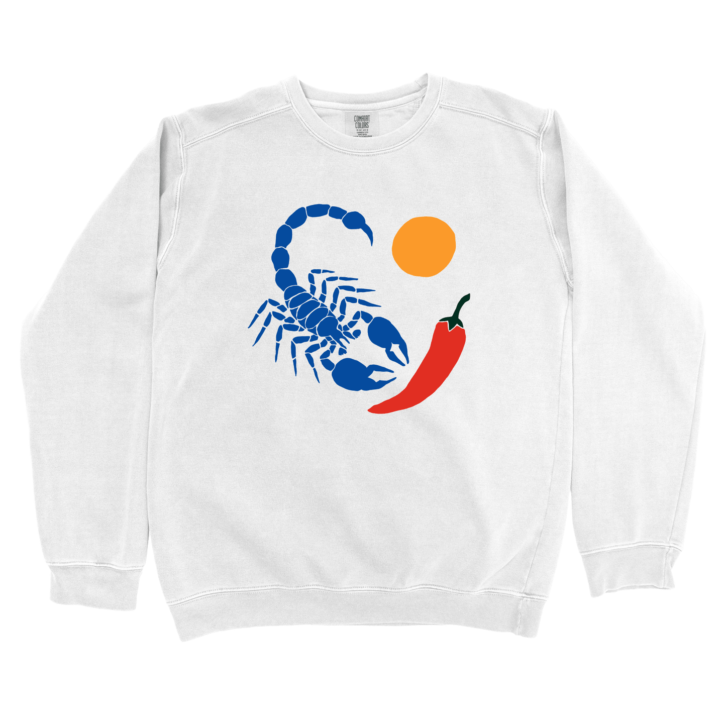 Sweatshirt White / S Scorpion Chili Sun Sweatshirt