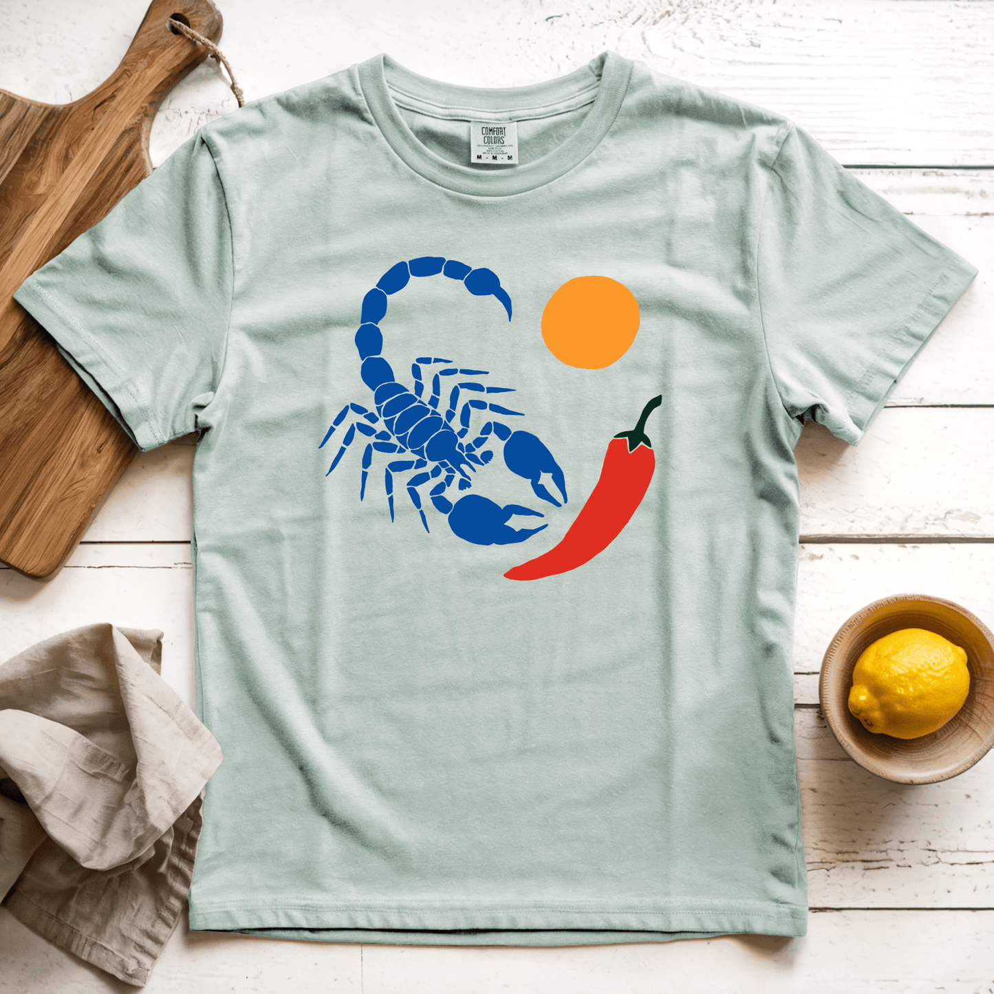 T-Shirt Bay / S Scorpion Chili Sun