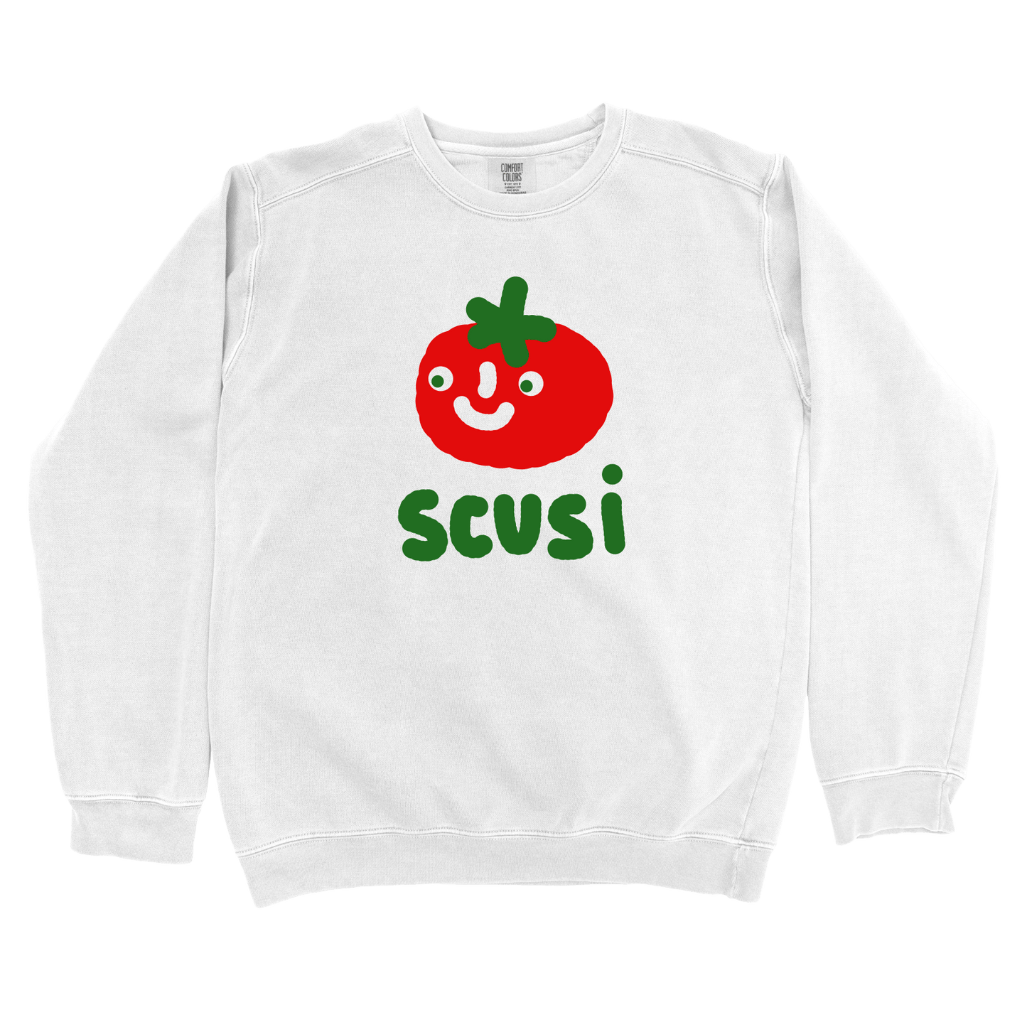 Sweatshirt White / L Scusi: Longoland Sweatshirt