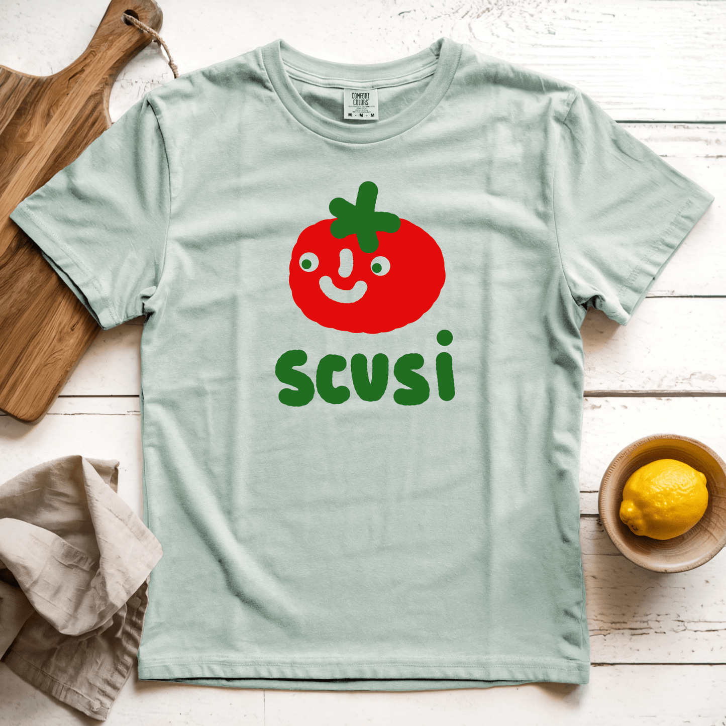 T-Shirt Bay / S Scusi Tomato: Longoland