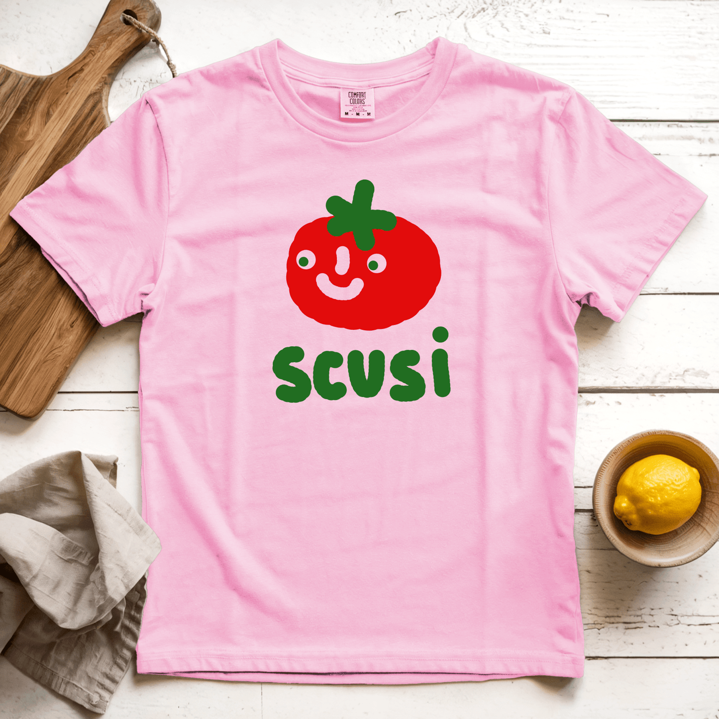T-Shirt Blossom / S Scusi Tomato: Longoland