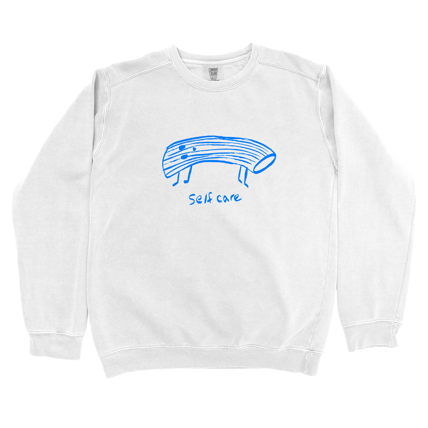 Sweatshirt White / S Self Care Sweatshirt