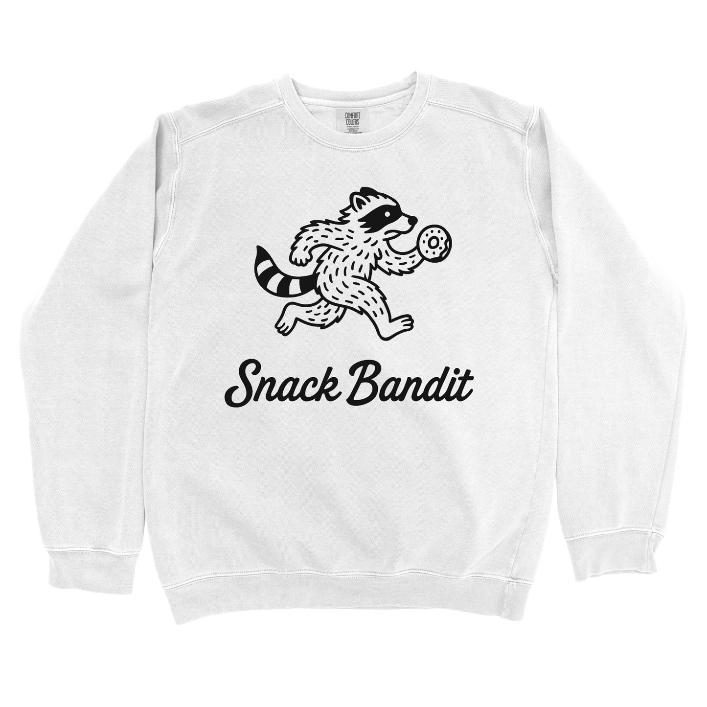 Sweatshirt White / S Snack Bandit Sweatshirt