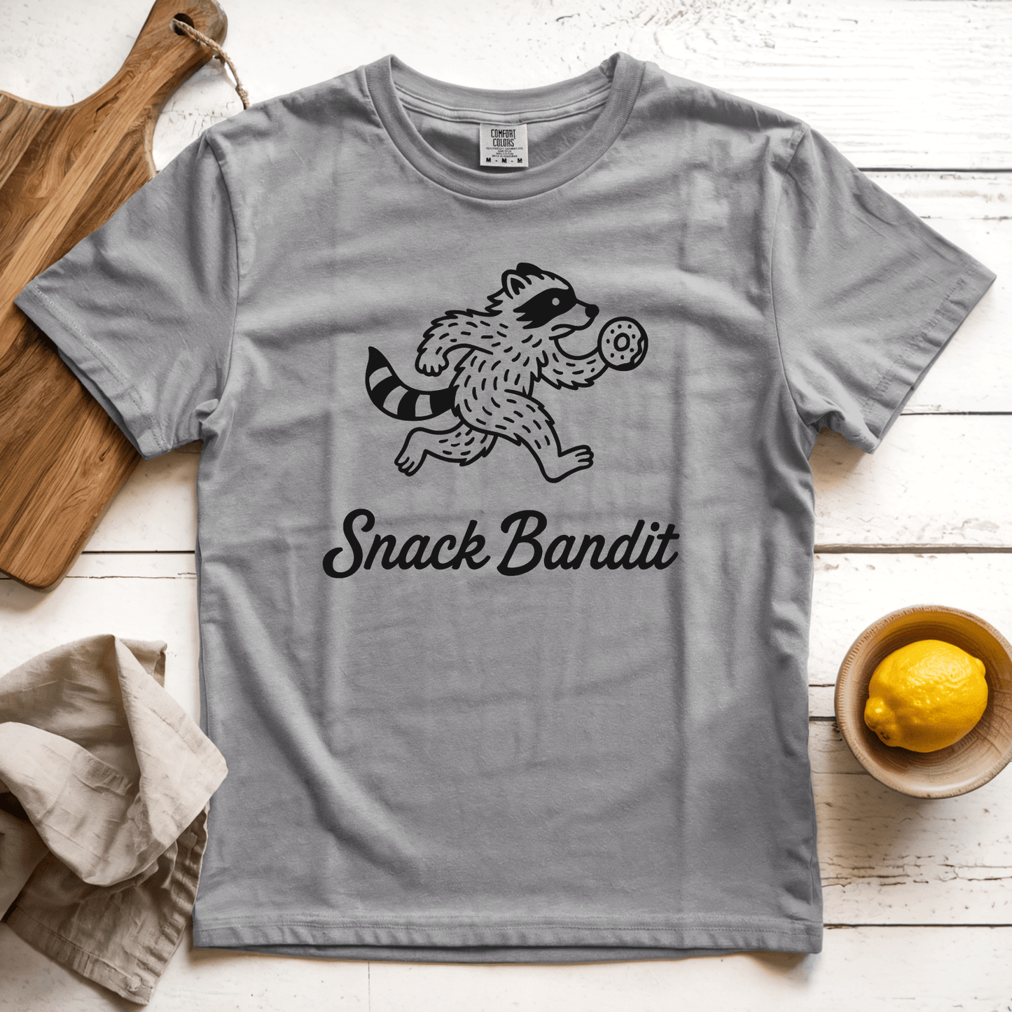 T-Shirt Grey / S Snack Bandit