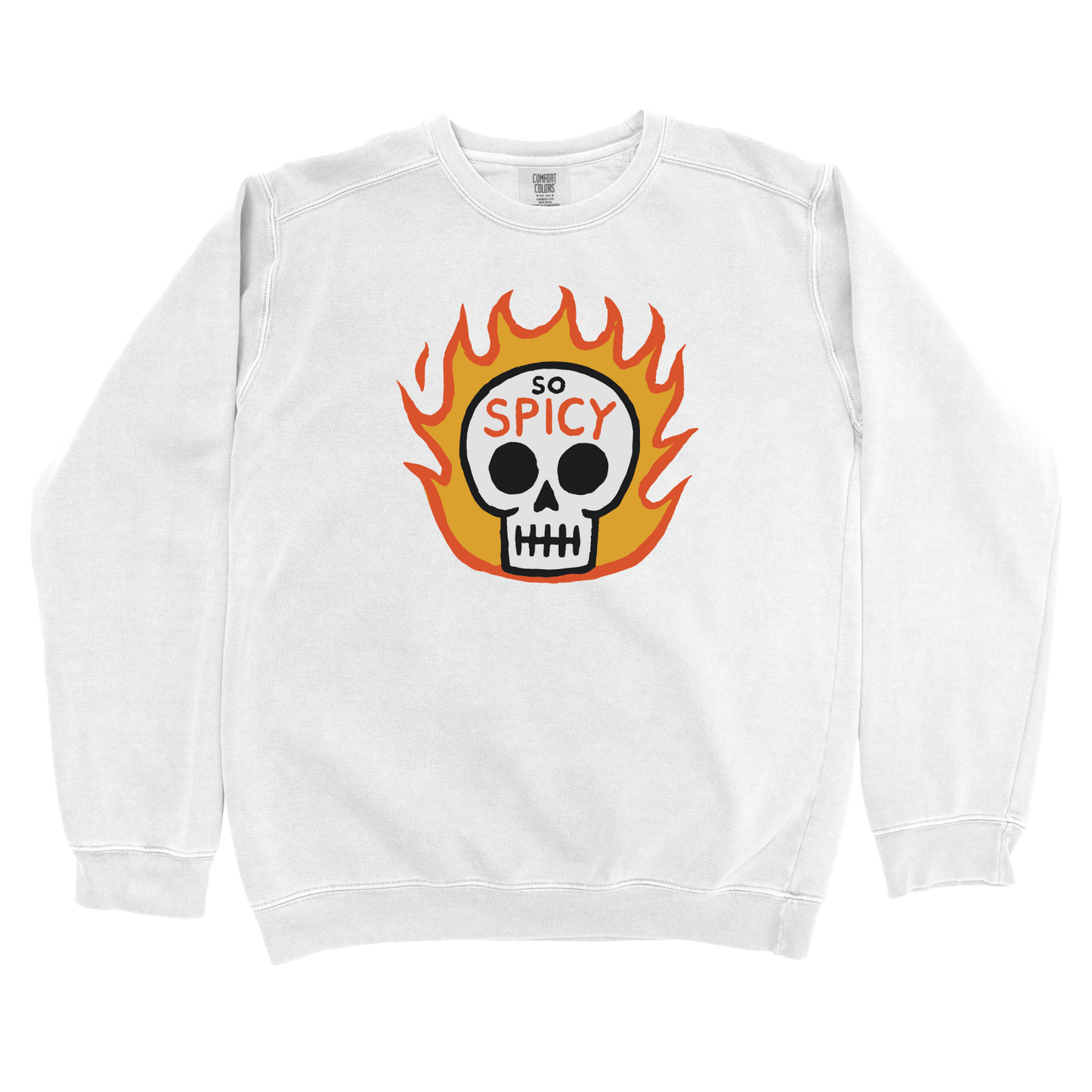 Sweatshirt White / S So Spicy Sweatshirt