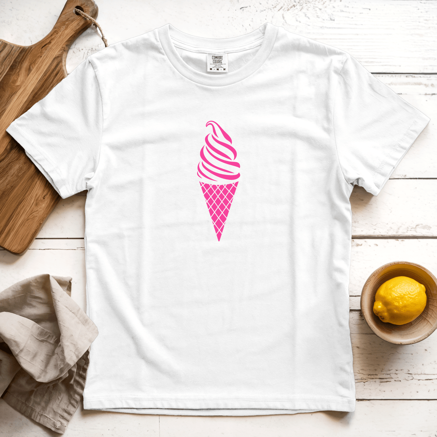 T-Shirt White / S Soft Serve