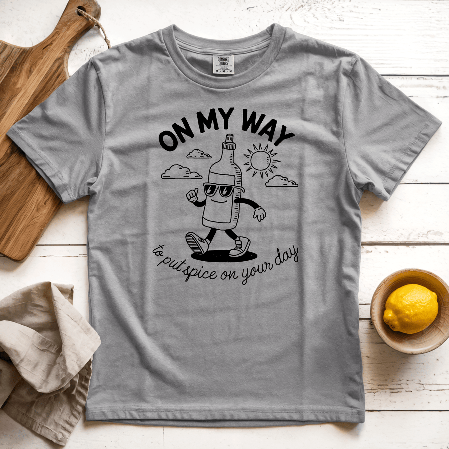 T-Shirt Grey / S Spice Up Your Day