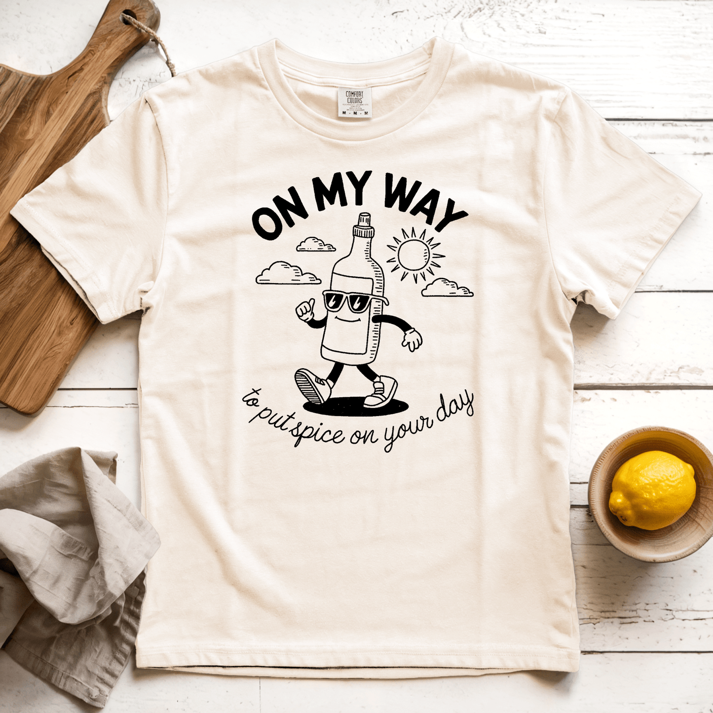 T-Shirt Ivory / S Spice Up Your Day
