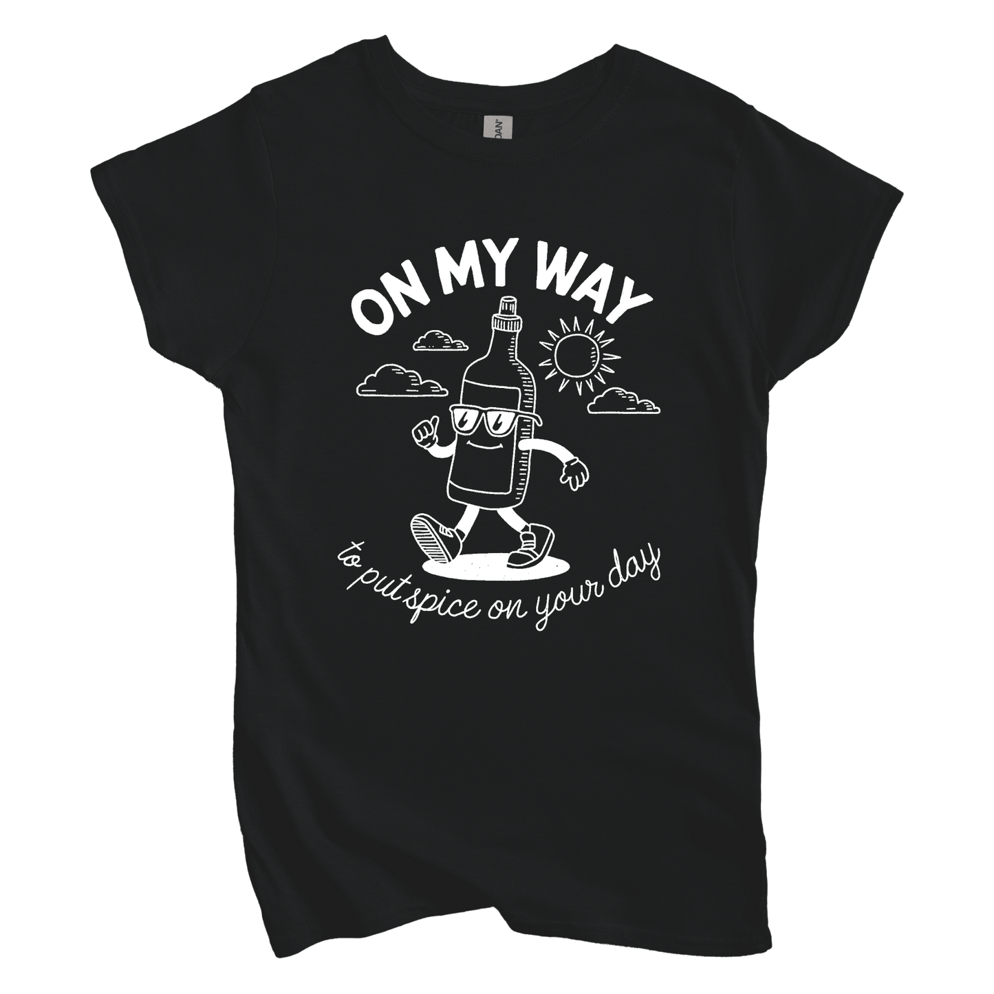 T-Shirt S / Black Spice Up Your Day Women's Tee