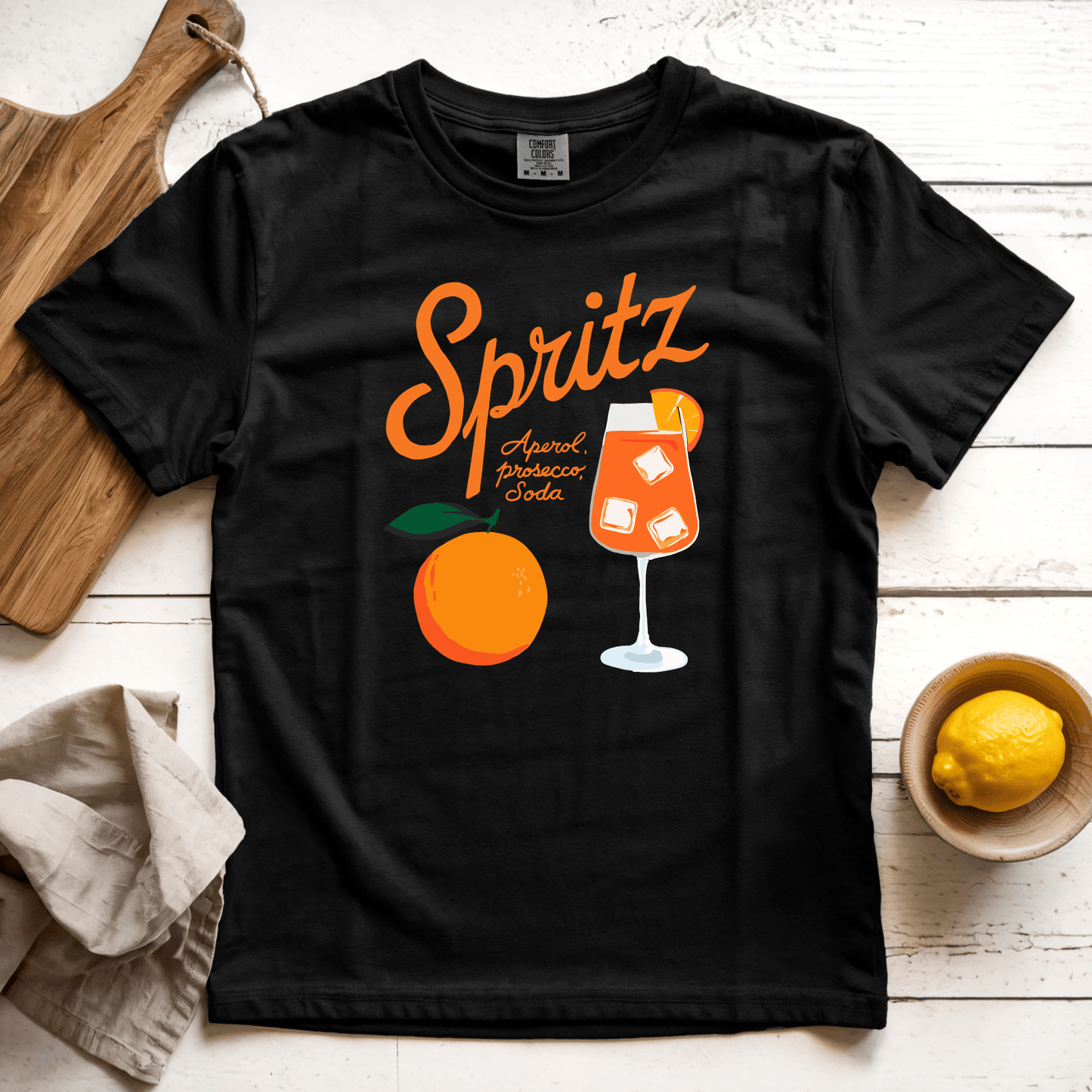 T-Shirt Black / S Spritz
