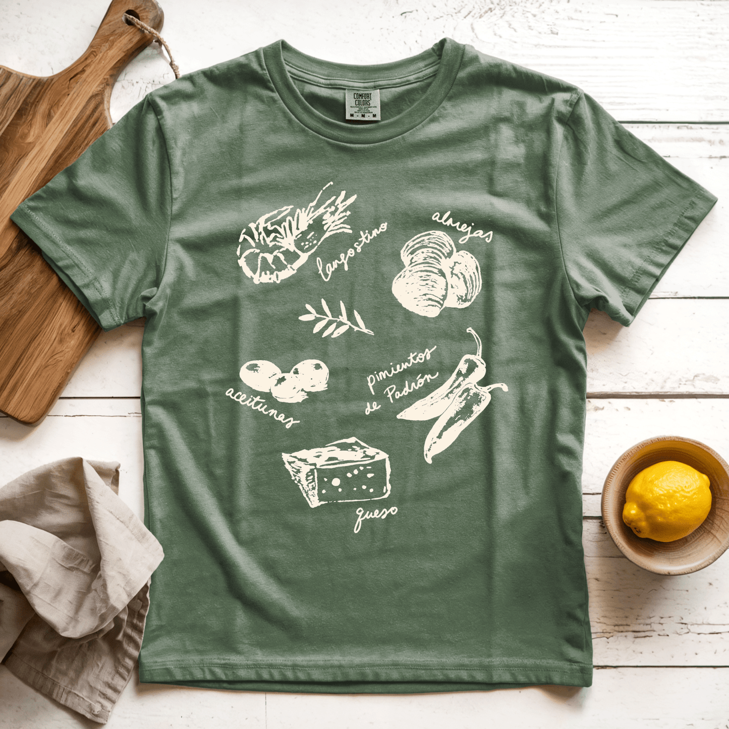 T-Shirt Moss / S Tapas: LaeMab