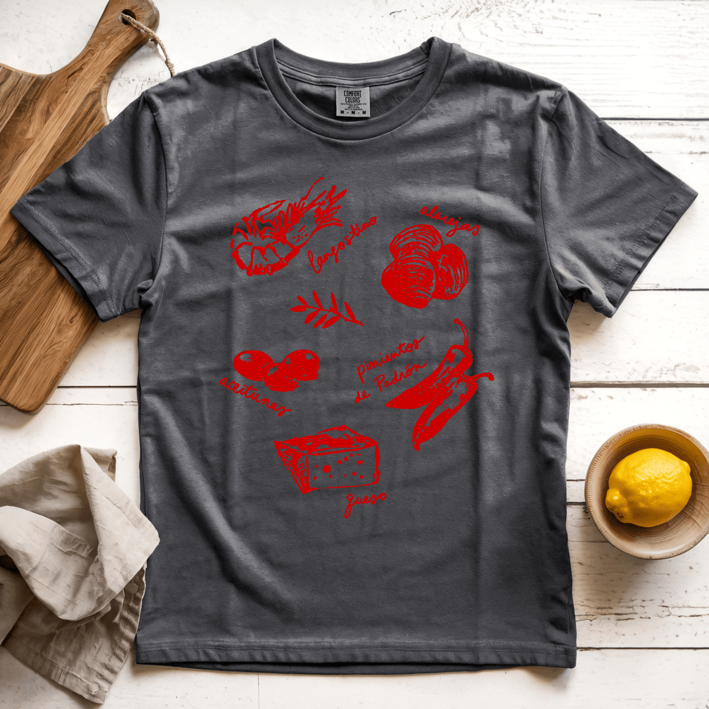 T-Shirt Pepper / S Tapas: LaeMab