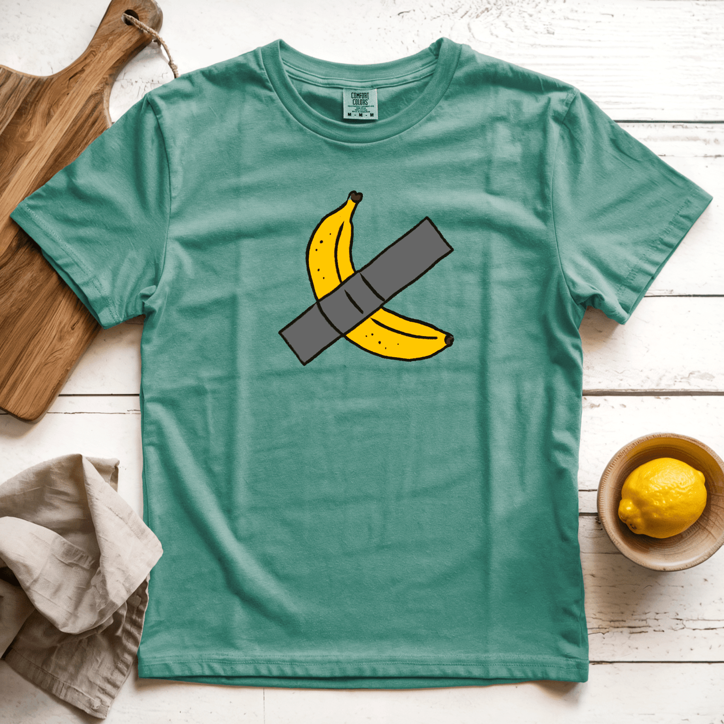 T-Shirt Light Green / S Taped Banana