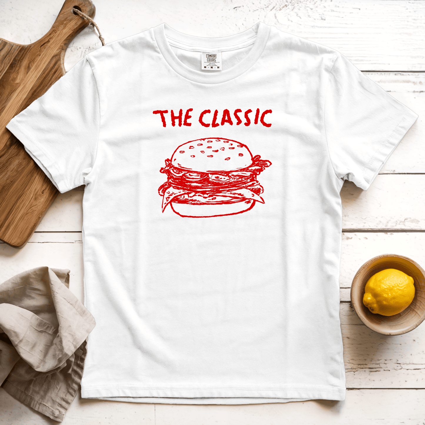 T-Shirts White / S The Classic: Rusted Work
