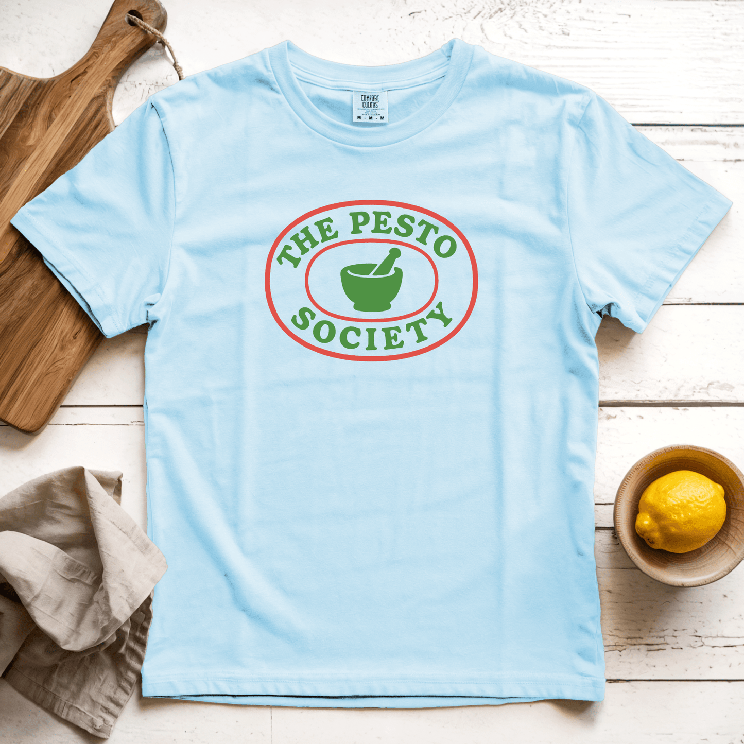 T-Shirt Chambray / S The Pesto Society