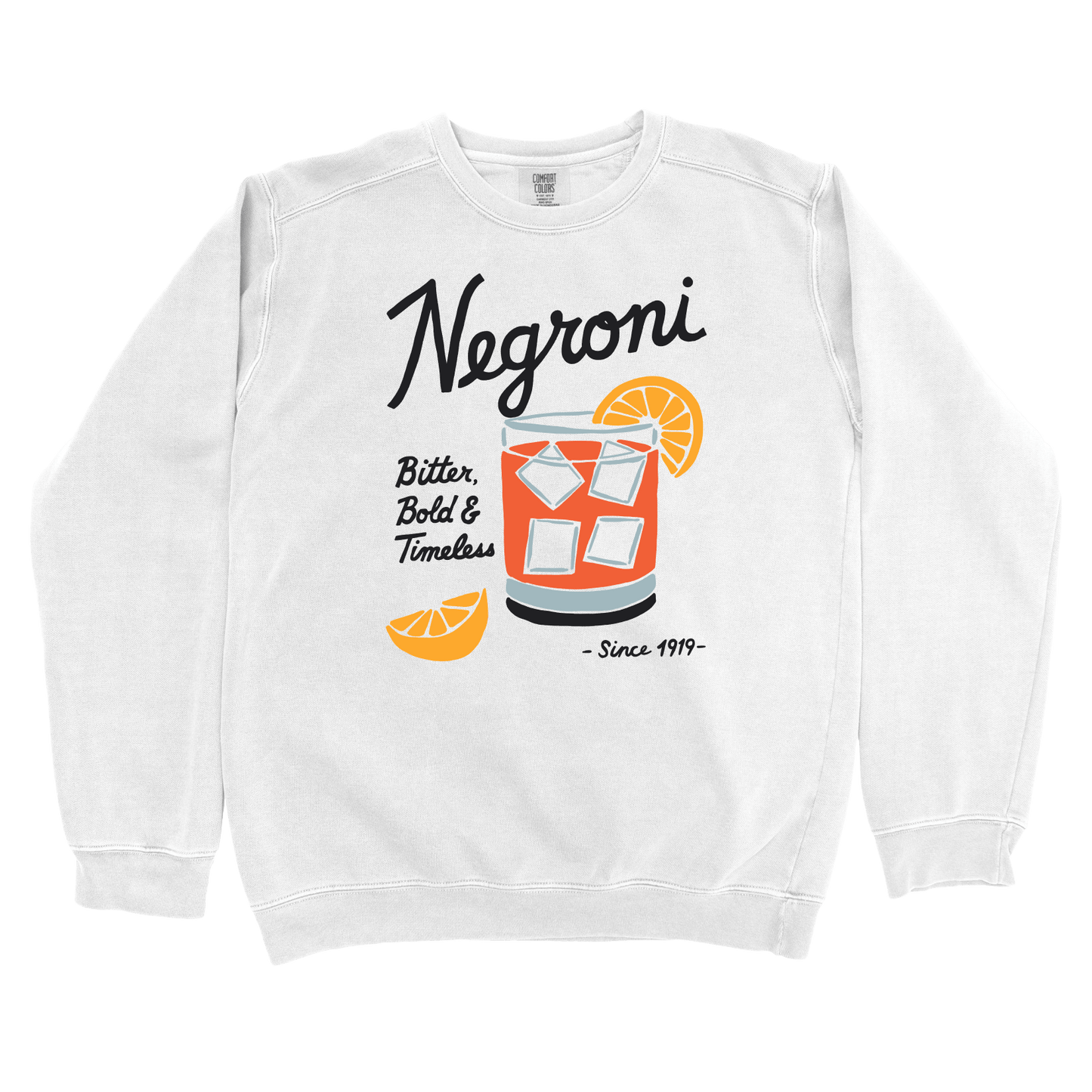 Sweatshirt White / S Timeless Negroni Sweatshirt