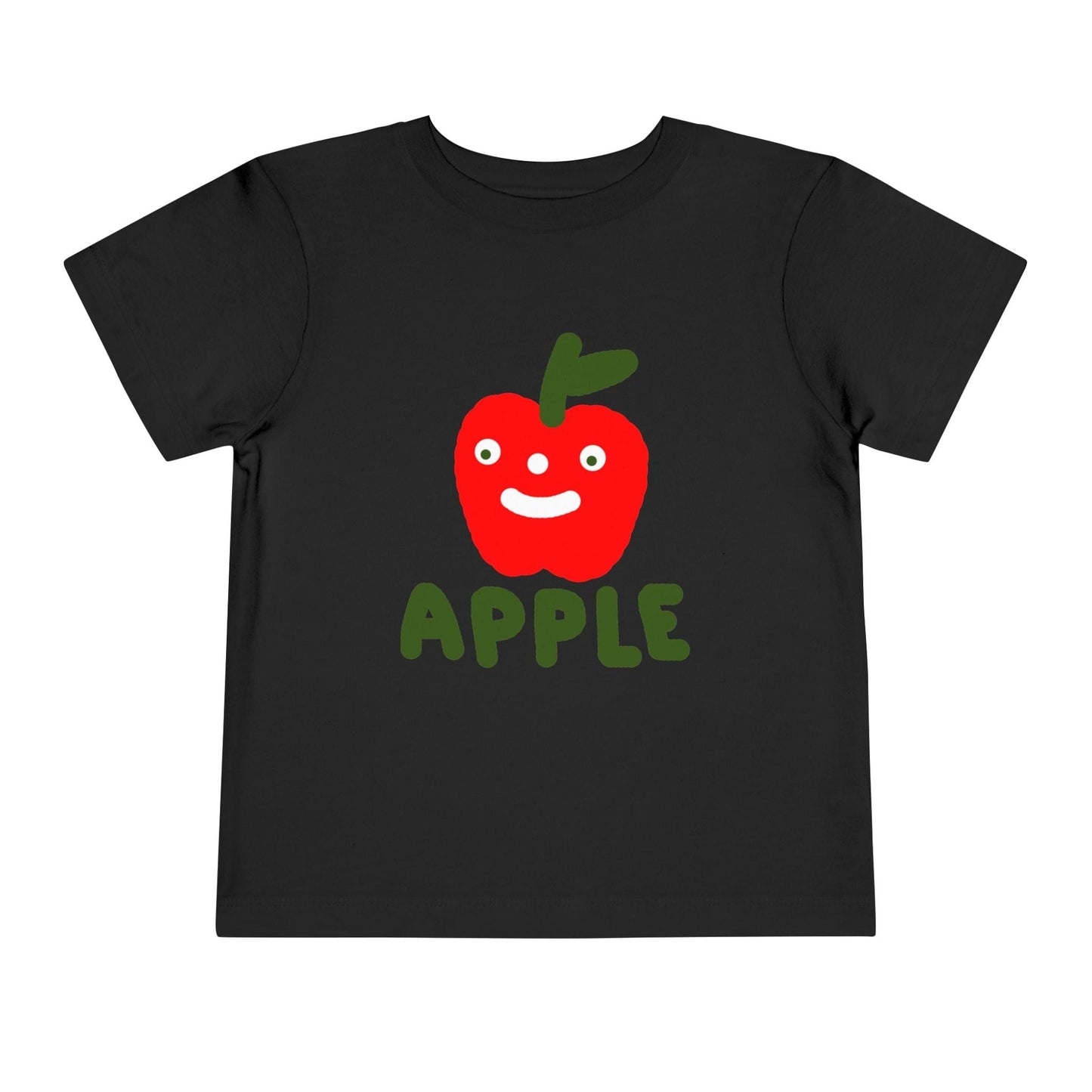 Kids clothes Black / 2T Toddler Apple T-Shirt