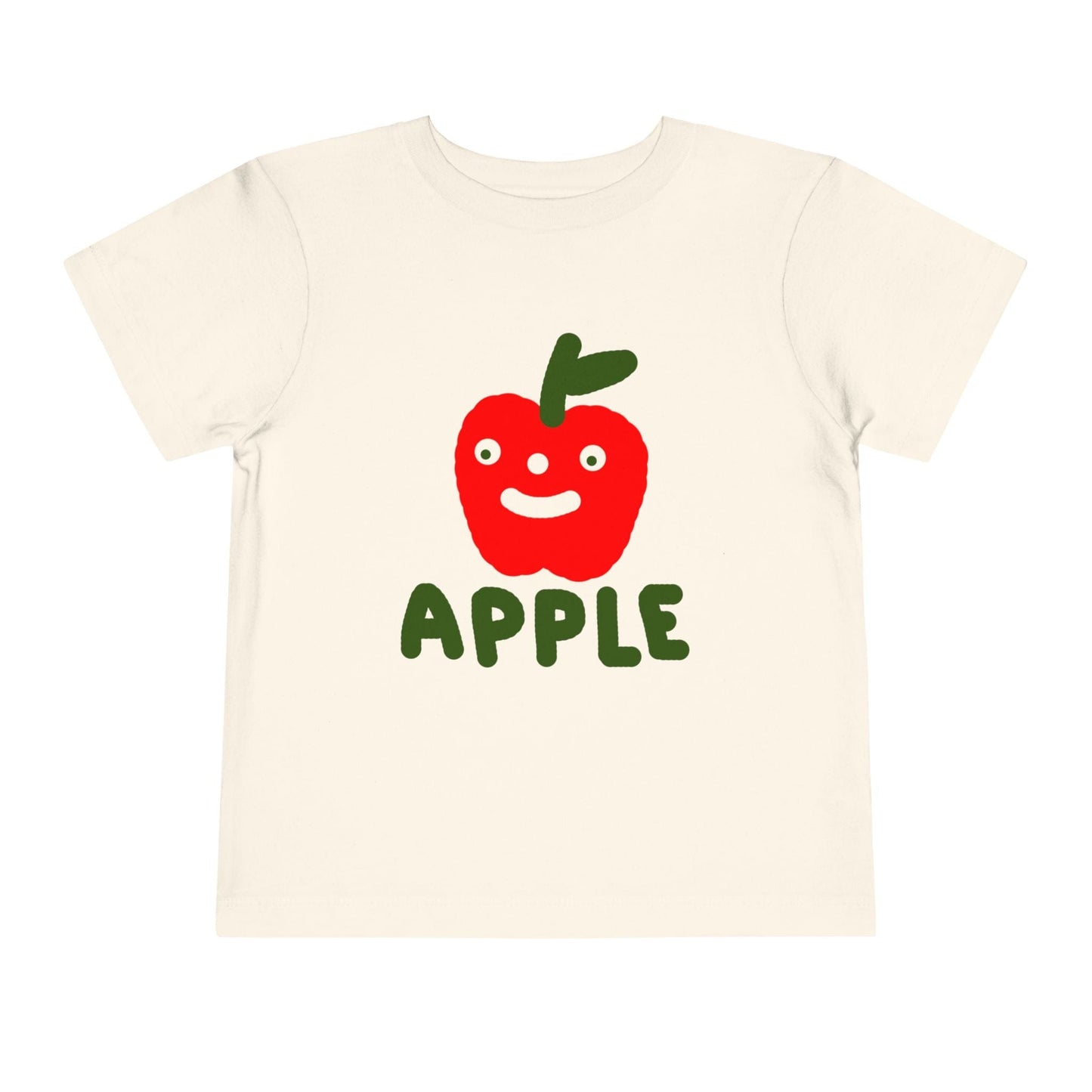Kids clothes Natural / 2T Toddler Apple T-Shirt