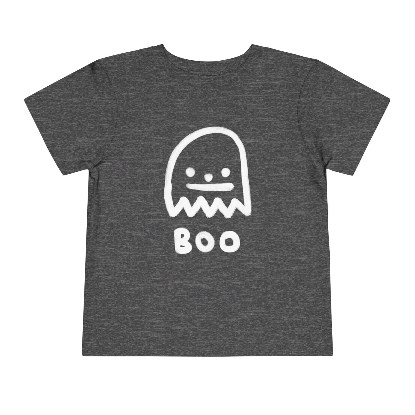 Kids clothes Dark Heather Grey / 2T Toddler Boo T-Shirt