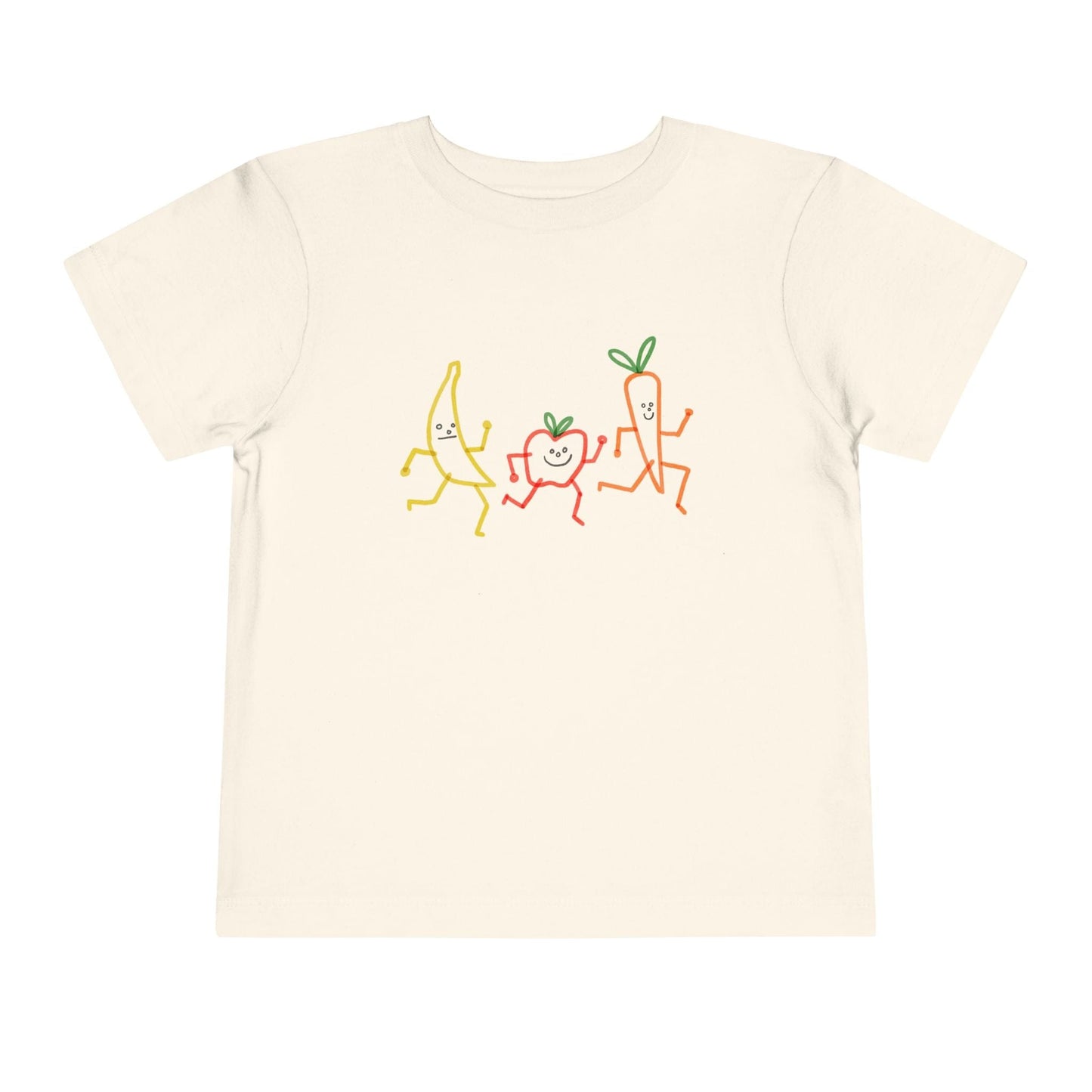 Kids clothes Natural / 2T Toddler Eat Healthy T-Shirt
