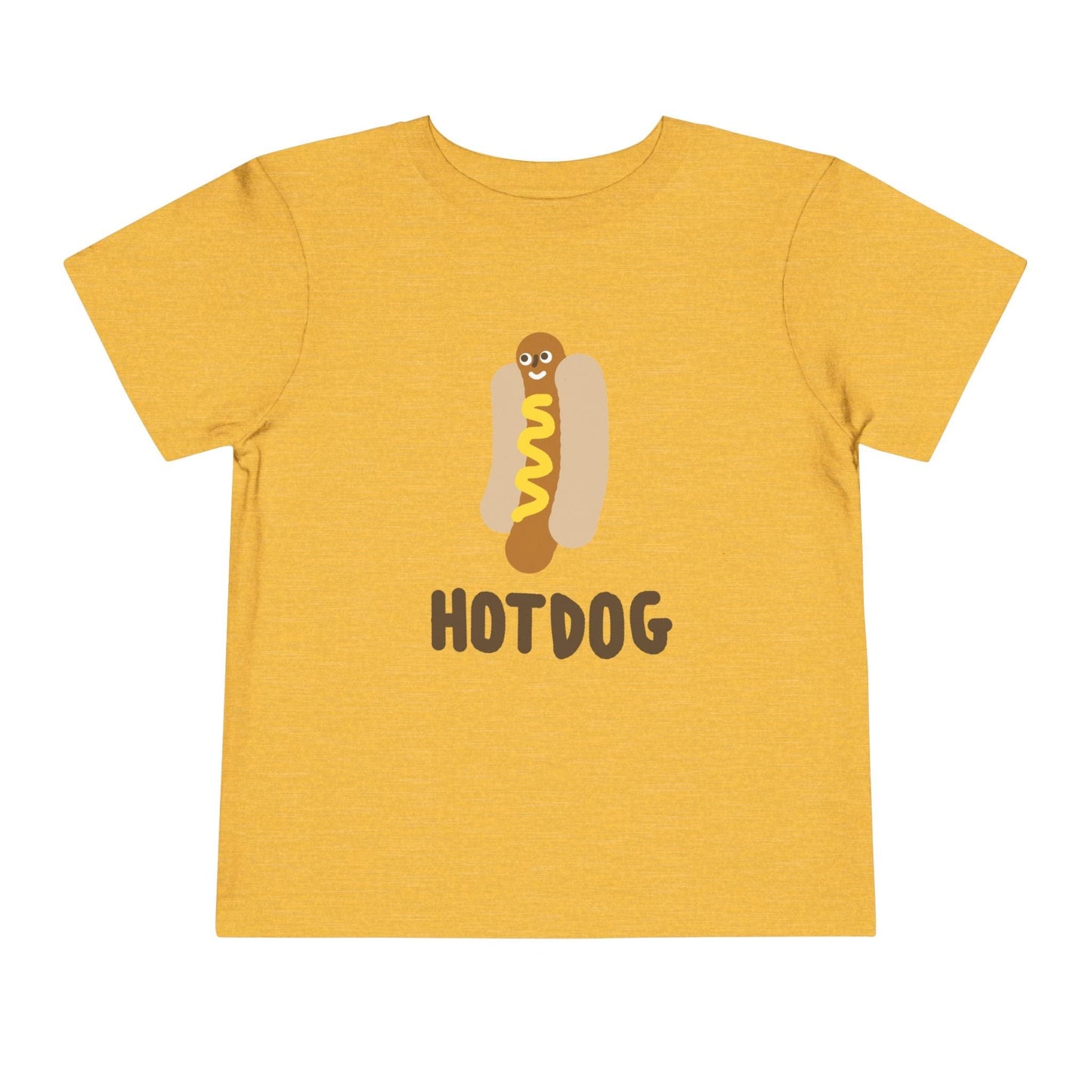Kids clothes Heather Yellow Gold / 2T Toddler Hotdog: Longoland