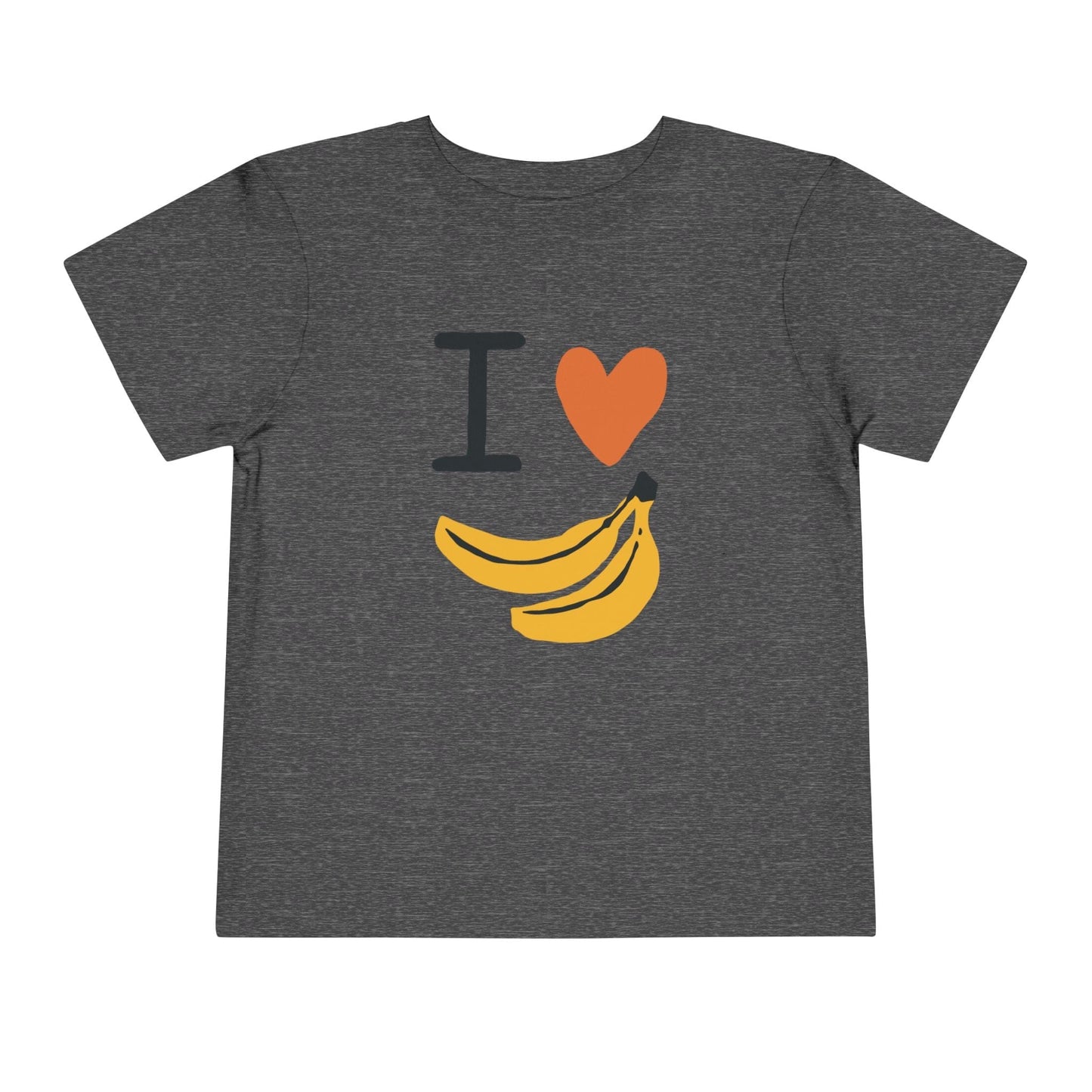 Kids clothes Dark Heather Grey / 2T Toddler I love Bananas