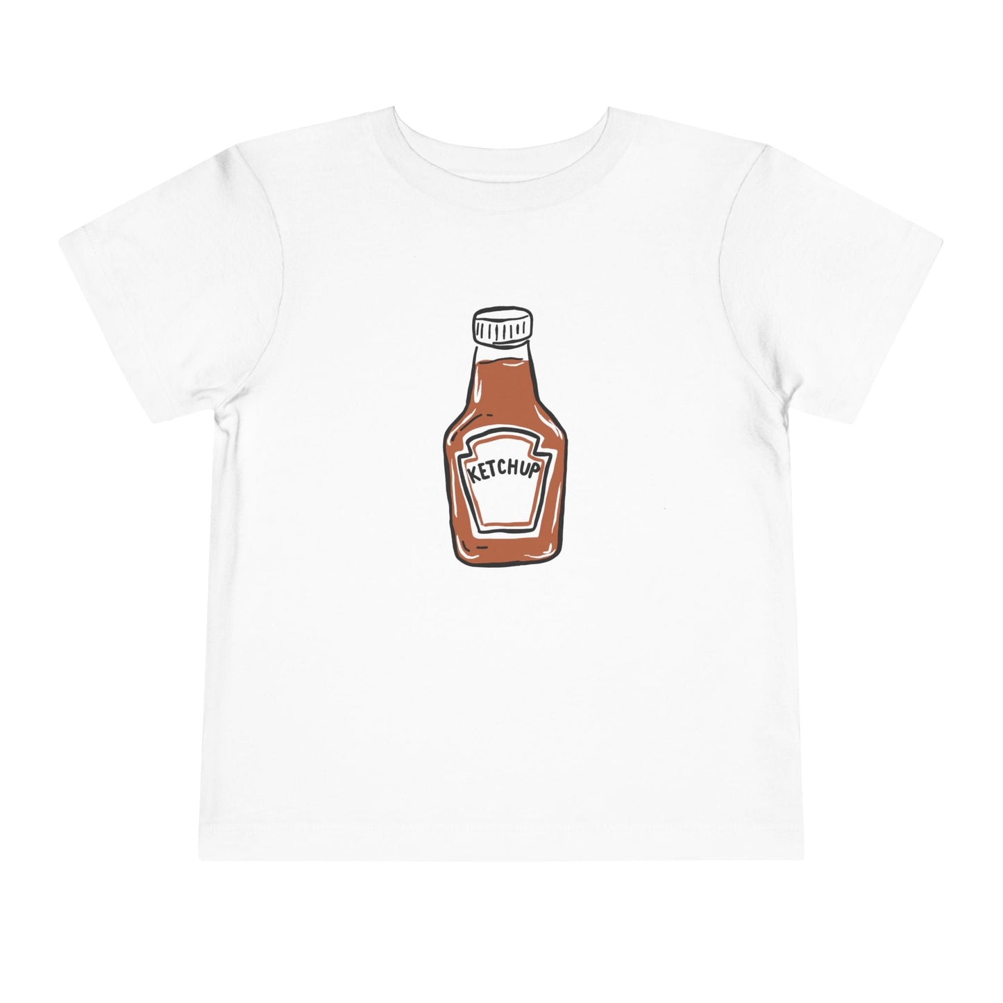 Kids clothes White / 2T Toddler Ketchup T-Shirt