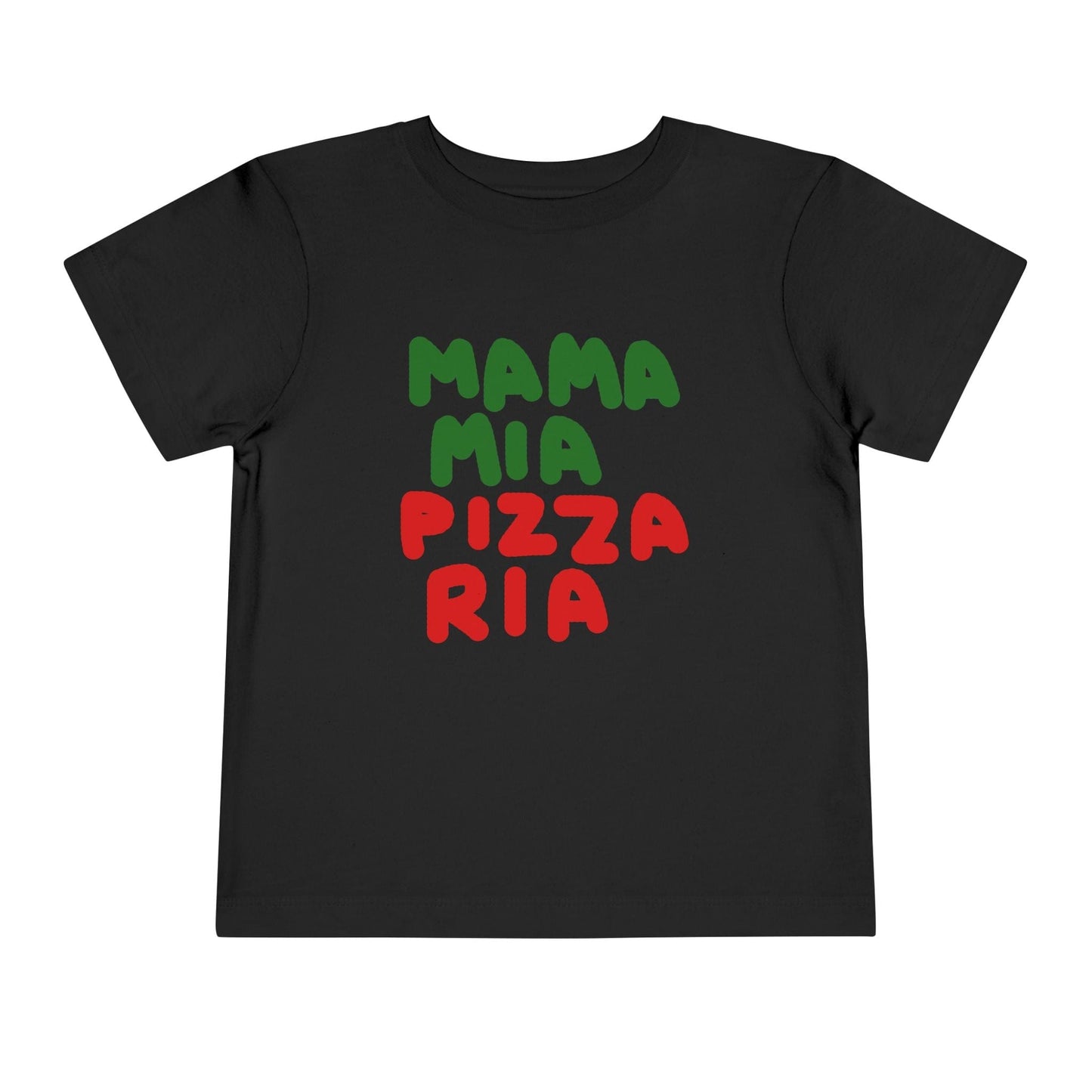 Kids clothes Black / 2T Toddler Mama Mia Pizza Ria T-Shirt