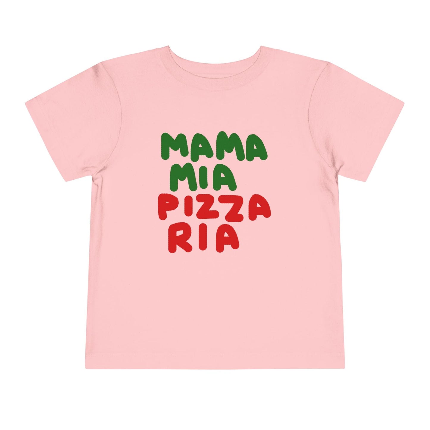 Kids clothes Pink / 2T Toddler Mama Mia Pizza Ria T-Shirt