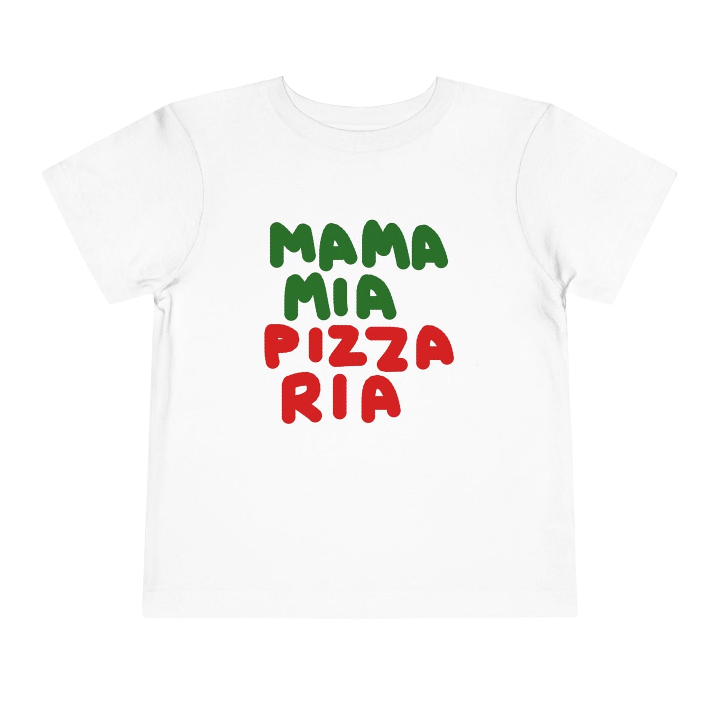 Kids clothes White / 2T Toddler Mama Mia Pizza Ria T-Shirt
