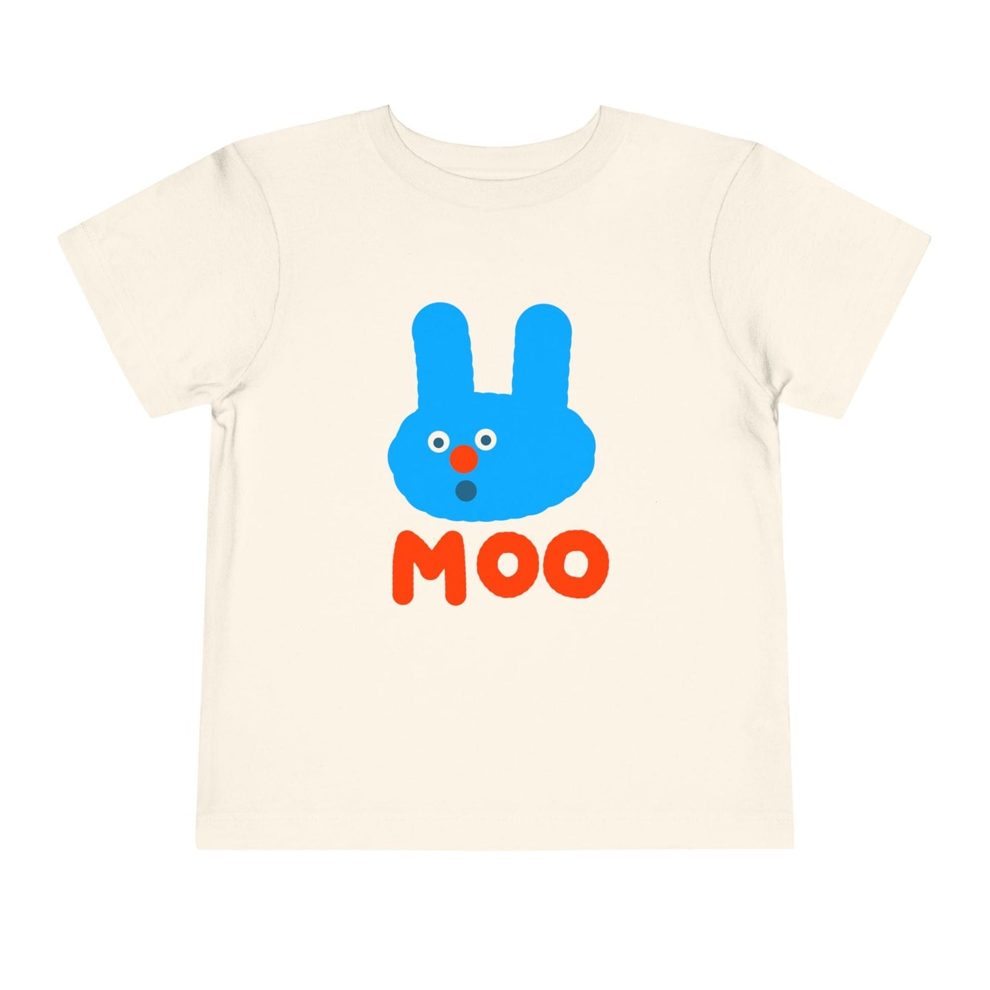 Kids clothes Natural / 2T Toddler Moo T-Shirt