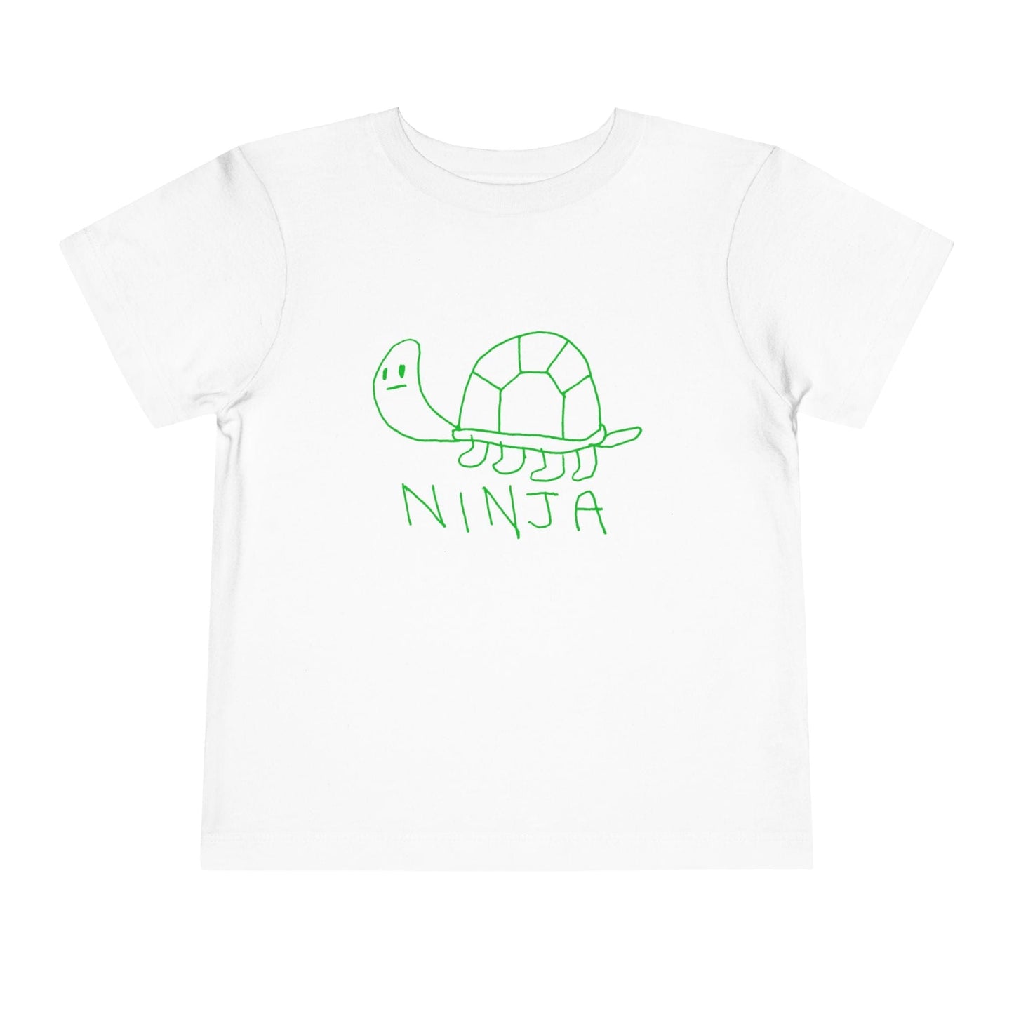 Kids clothes White / 2T Toddler Ninja T-Shirt