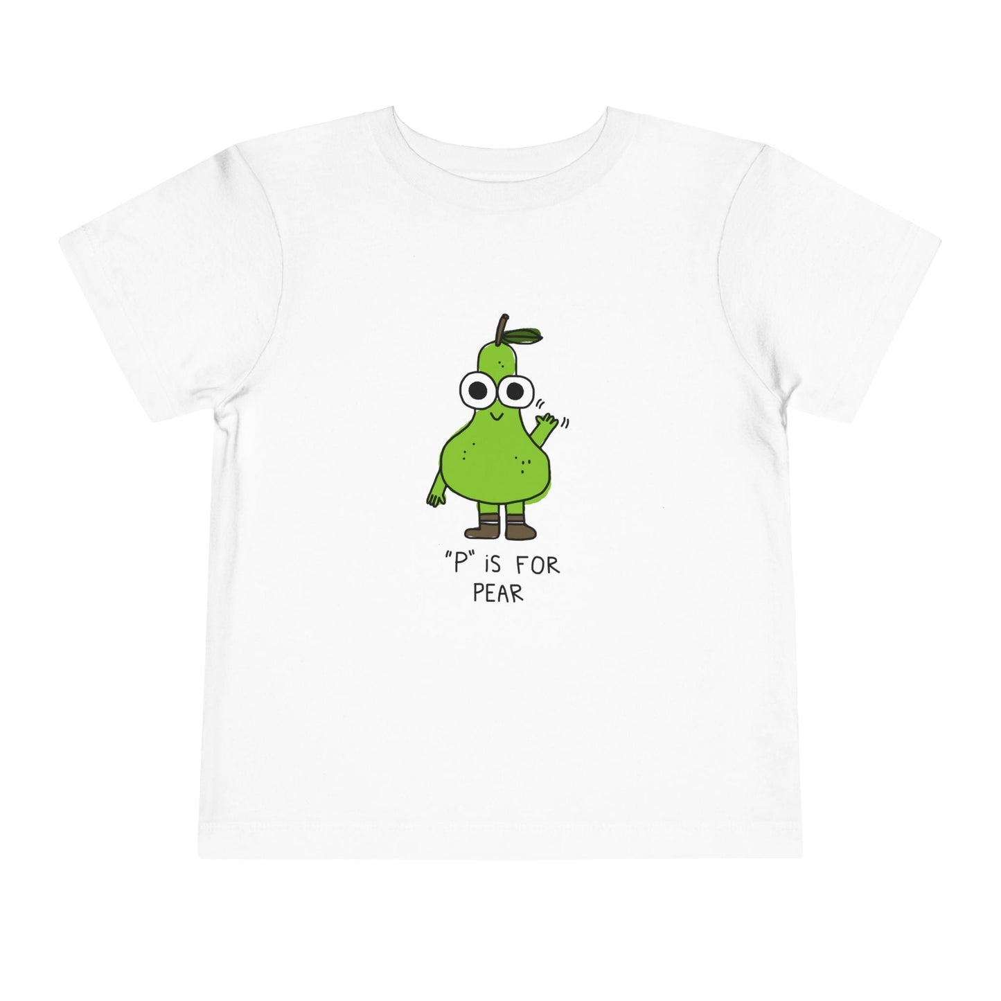 Kids clothes White / 2T Toddler P is for Pear: Longoland