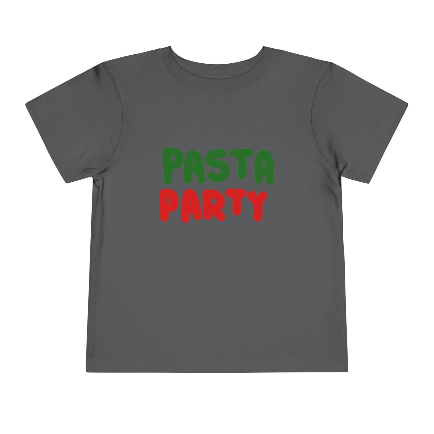 Kids clothes Asphalt / 2T Toddler Pasta Party T-Shirt