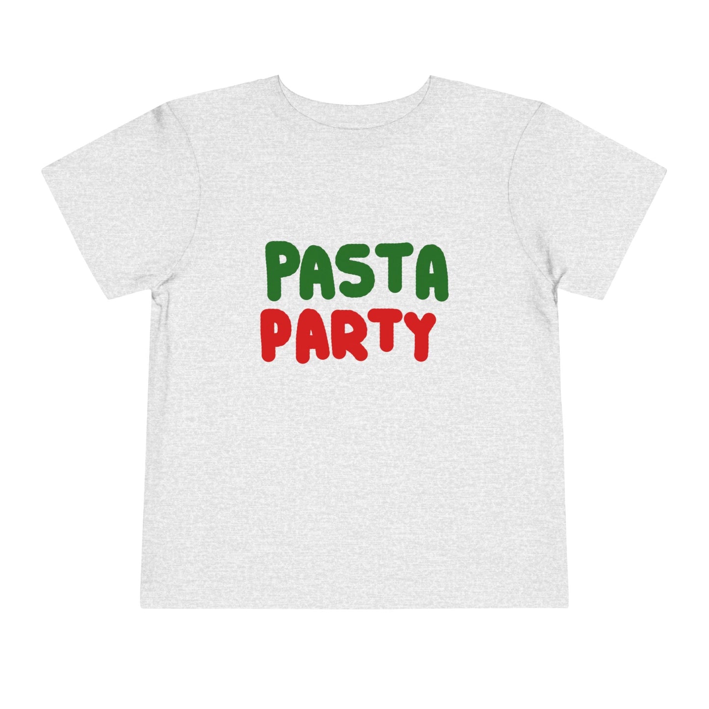 Kids clothes Athletic Heather / 2T Toddler Pasta Party T-Shirt