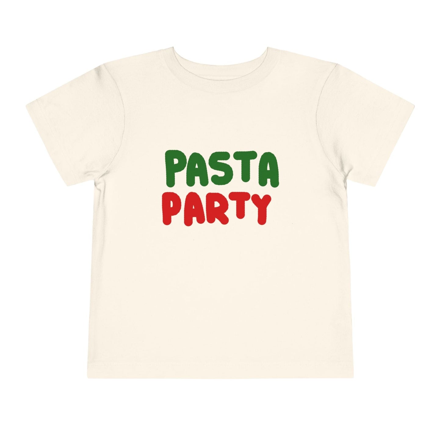 Kids clothes Natural / 2T Toddler Pasta Party T-Shirt