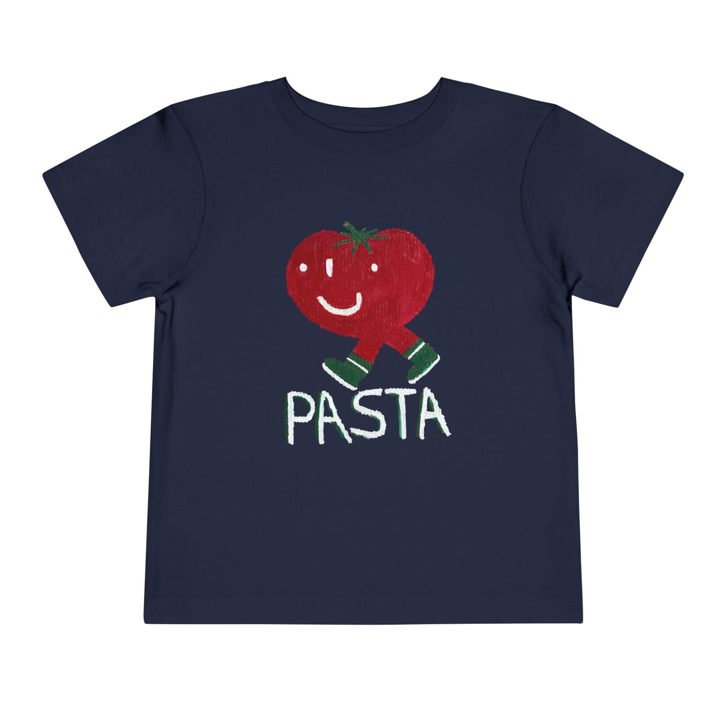 Kids clothes Navy / 2T Toddler Pasta T-Shirt
