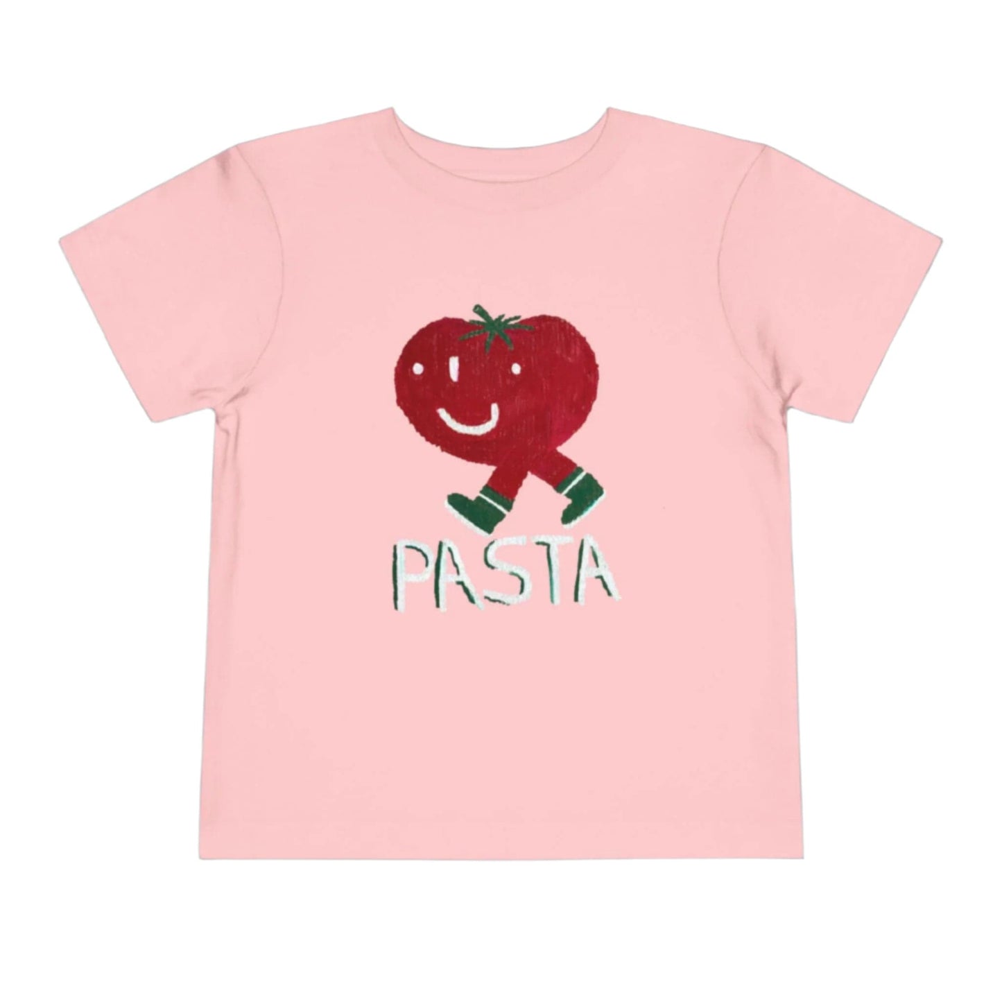 Kids clothes Pink / 2T Toddler Pasta T-Shirt
